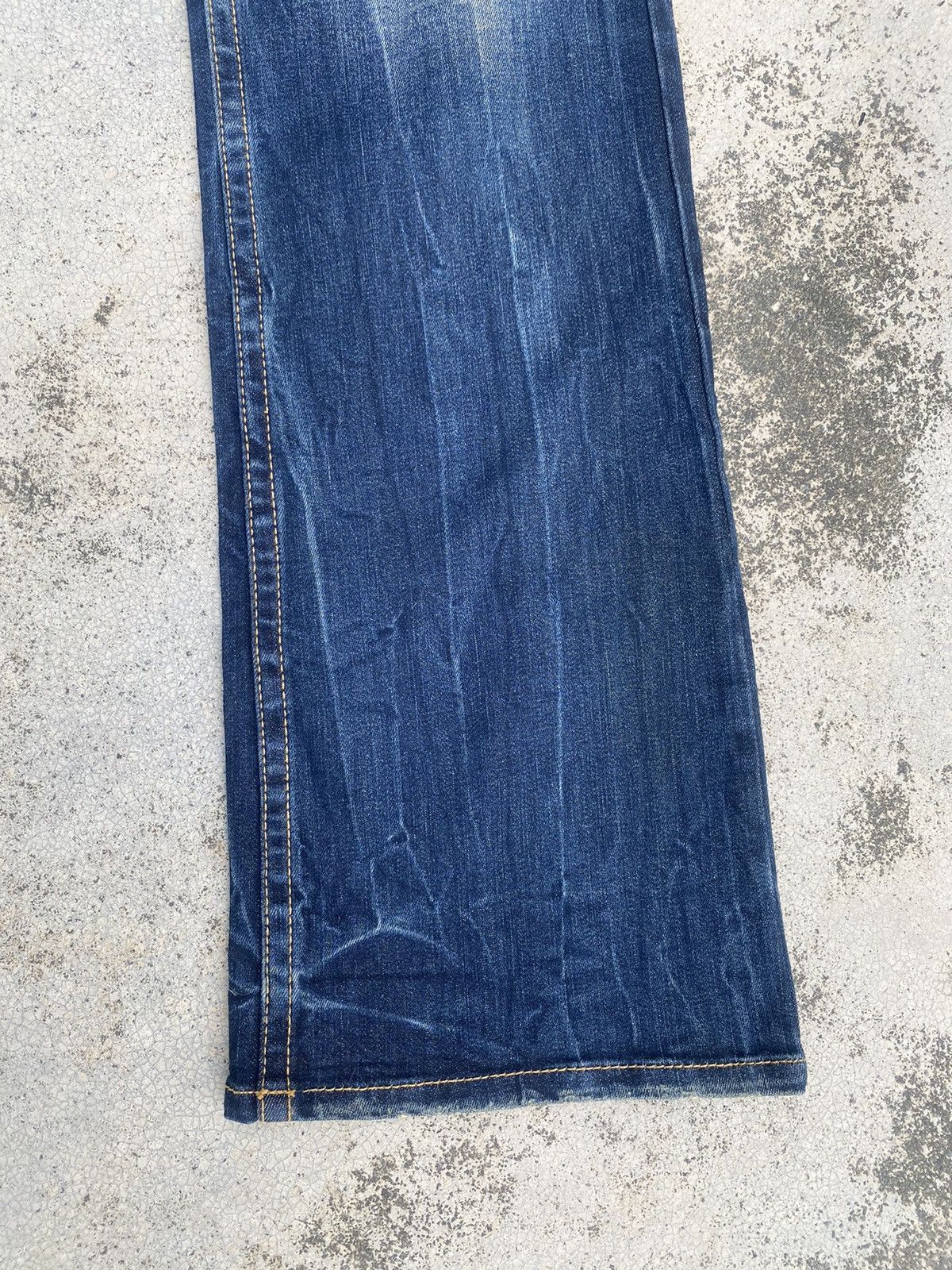 If Six Was Nine × Le Grande Bleu (L.G.B.) Flare Jeans Red Papper Clawmark Studded Cross Bootcut Size US 30 / EU 46 - 5 Thumbnail