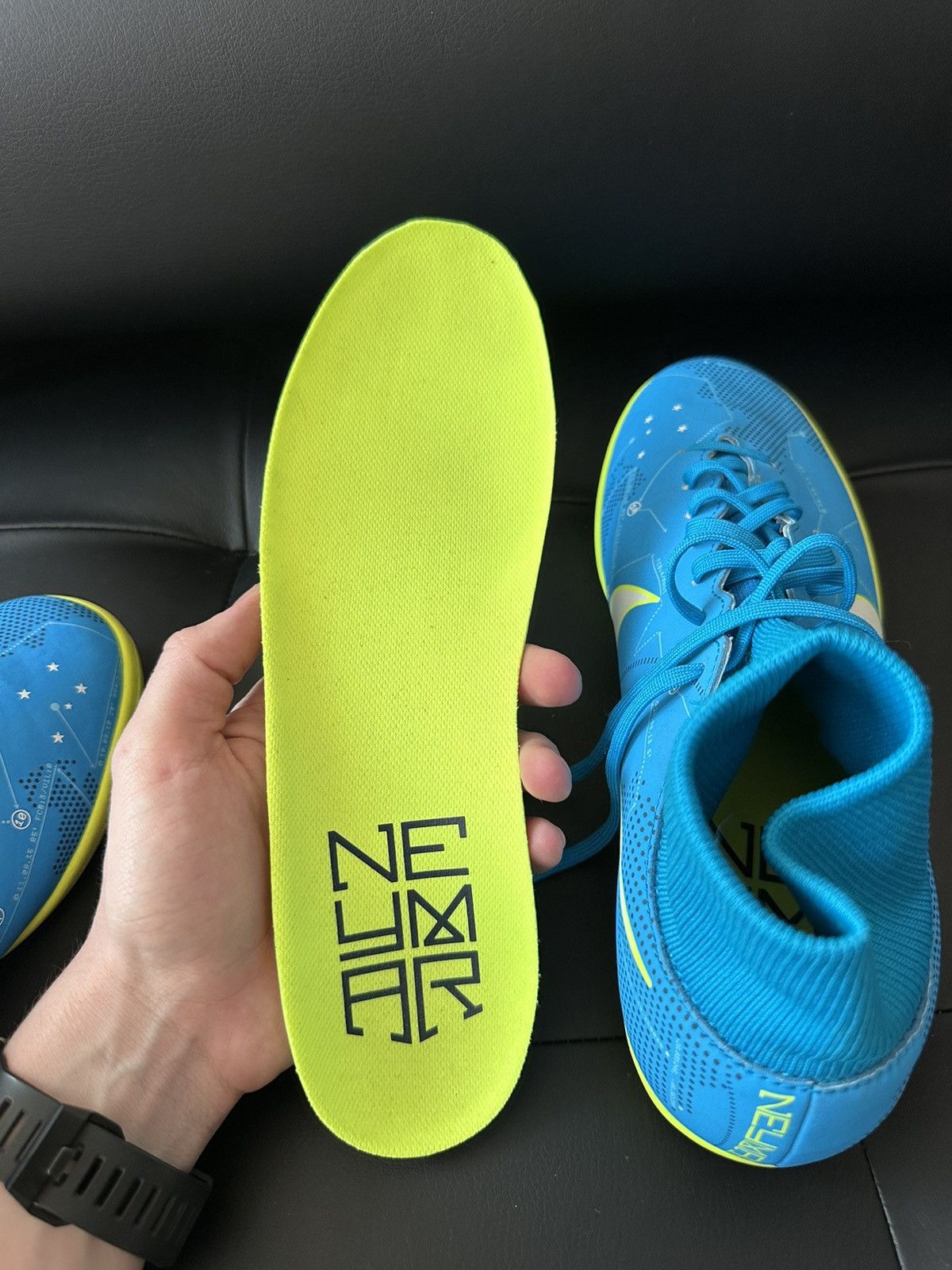 Nike Vintage Nike Neymar soccer boots rare size: US 8.5 Size US 8.5 / EU 41-42 - 5 Thumbnail