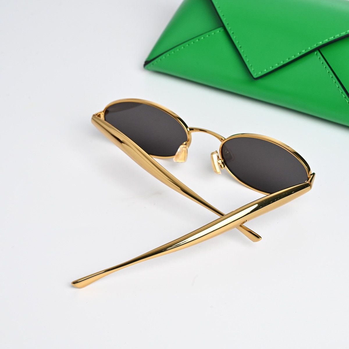 Bottega Veneta BOTTEGA VENETA BV1386S 001 SUNGLASSES Size ONE SIZE - 4 Thumbnail