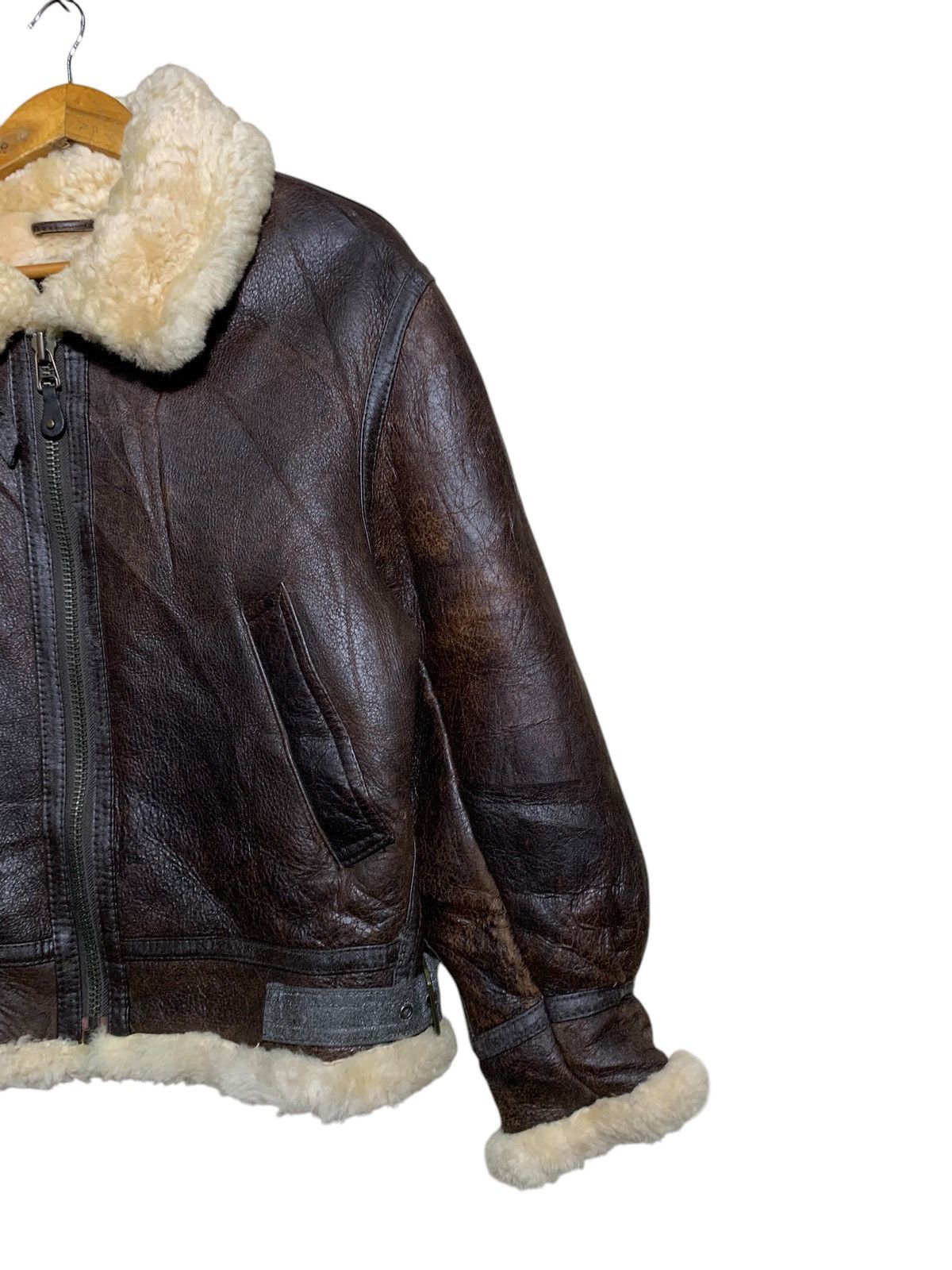 Other 🔥SHEEPSKIN COATS TYPE B3 LEATHER JACKETS Size US XS / EU 42 / 0 - 3 Thumbnail