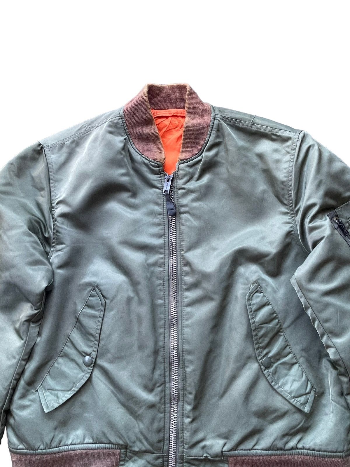 Vintage Vintage 1979 USAF Golden Fleece MA-1 Size US L / EU 52-54 / 3 - 3 Thumbnail