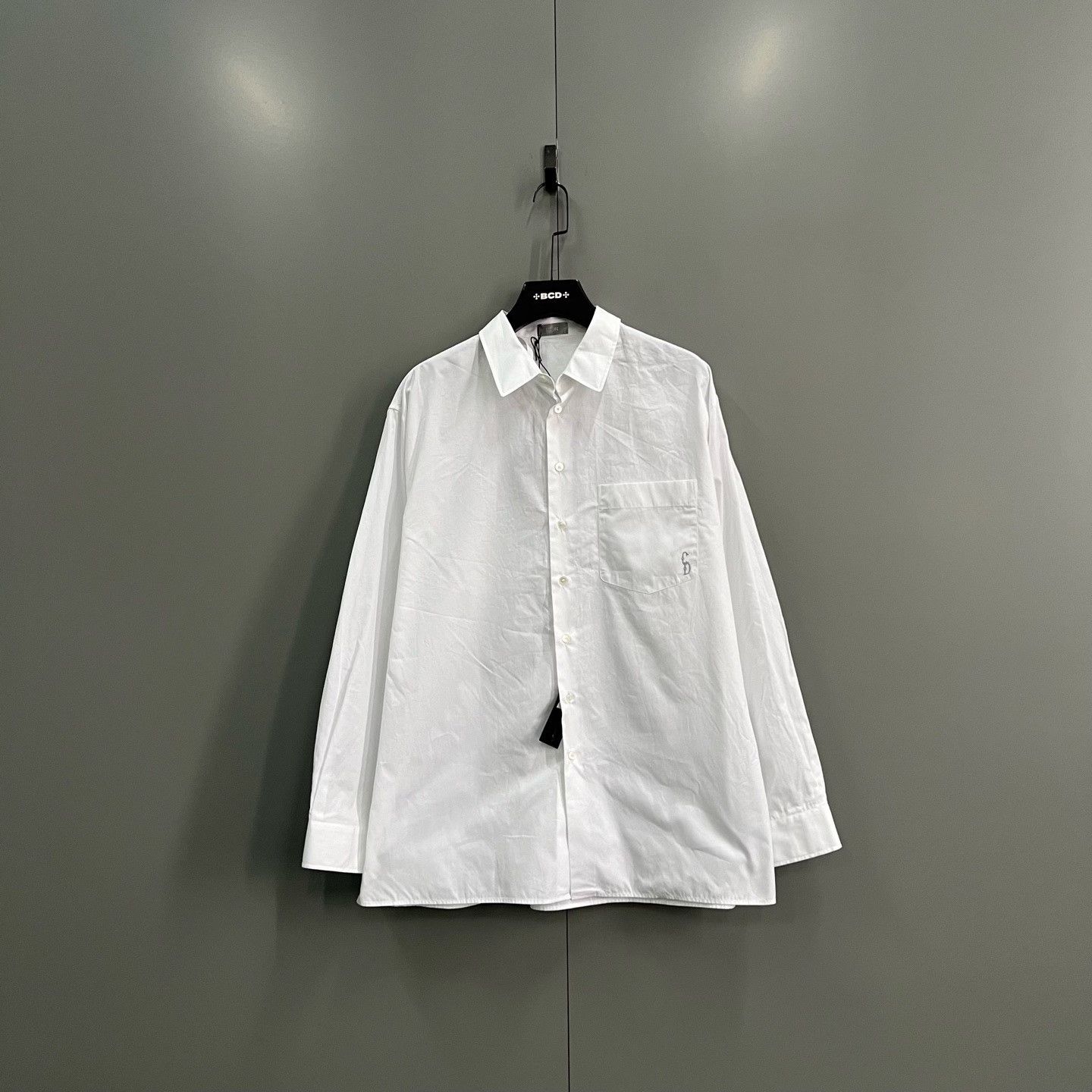 Dior Dior Retro Embroidered White Shirt xxs Men Size US XXS / EU 40 - 1 Thumbnail