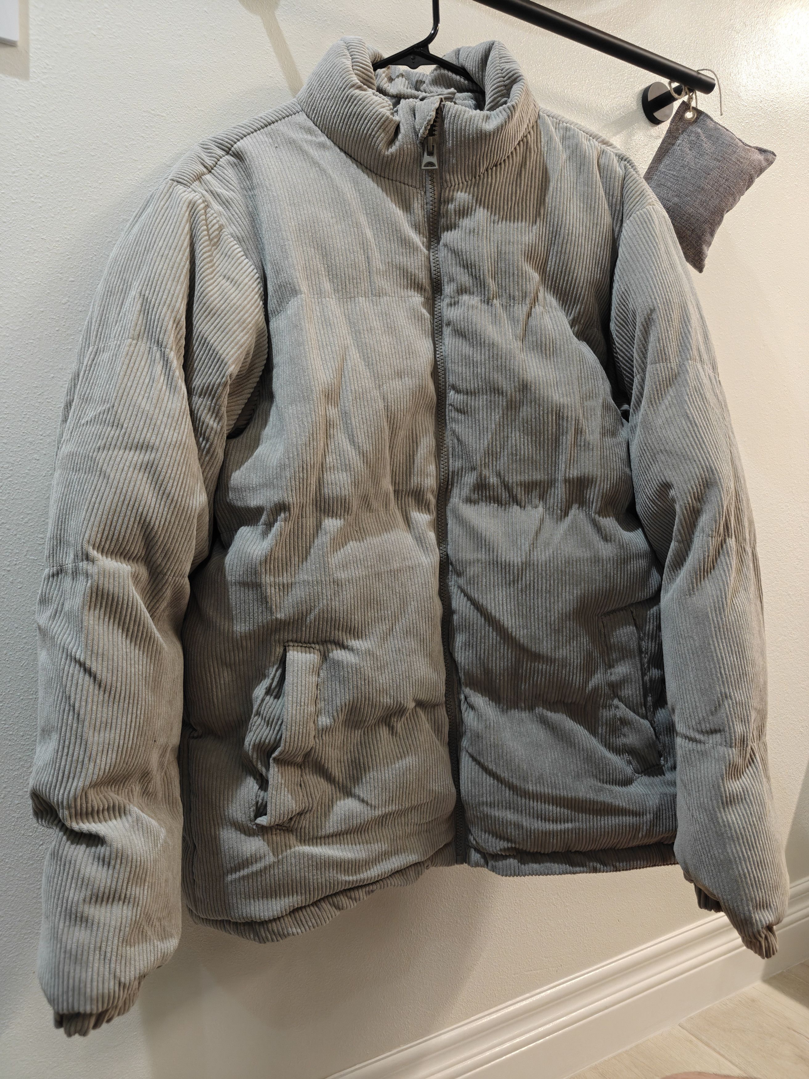 Brave Soul Corduroy Puffer Jacket Size US M / EU 48-50 / 2 - 1 Thumbnail