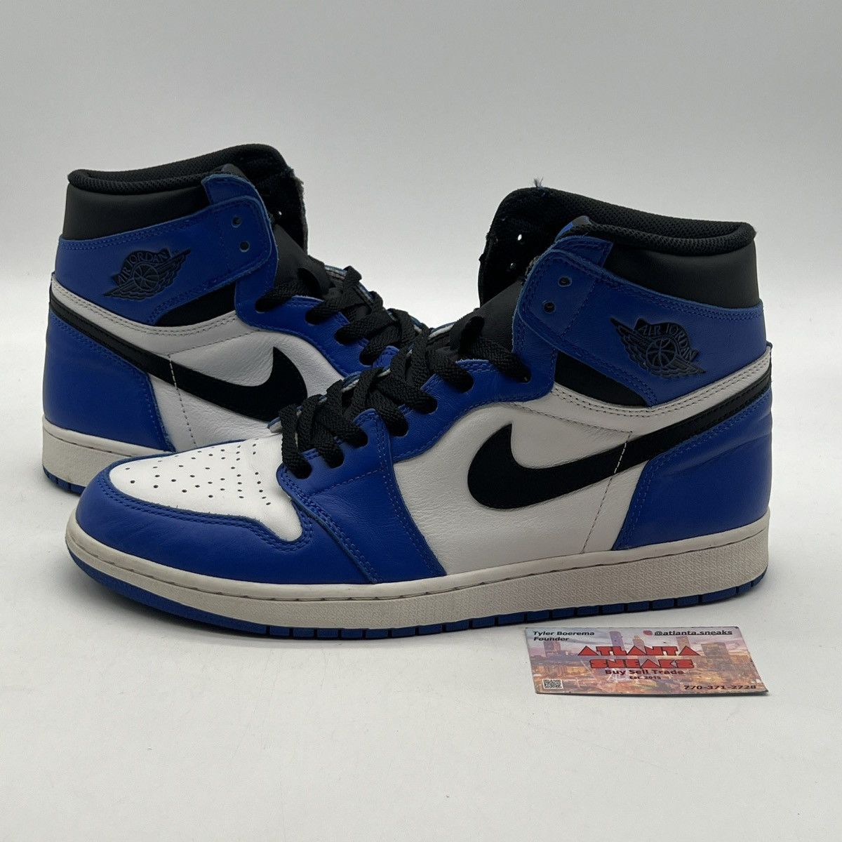Nike Air Jordan 1 high game royal Size US 12 / EU 45 - 1 Thumbnail