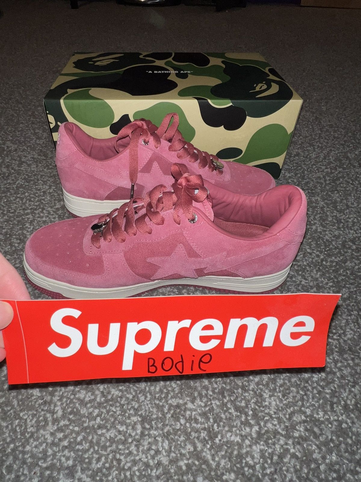 Bape Bape Suede Sta Low Size US 11 / EU 44 - 5 Thumbnail