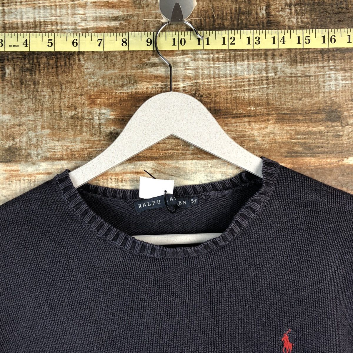 Ralph Lauren Ralph Lauren Sport Dark Blue Knitwear tee #A2499 Size S / US 4 / IT 40 - 4 Thumbnail