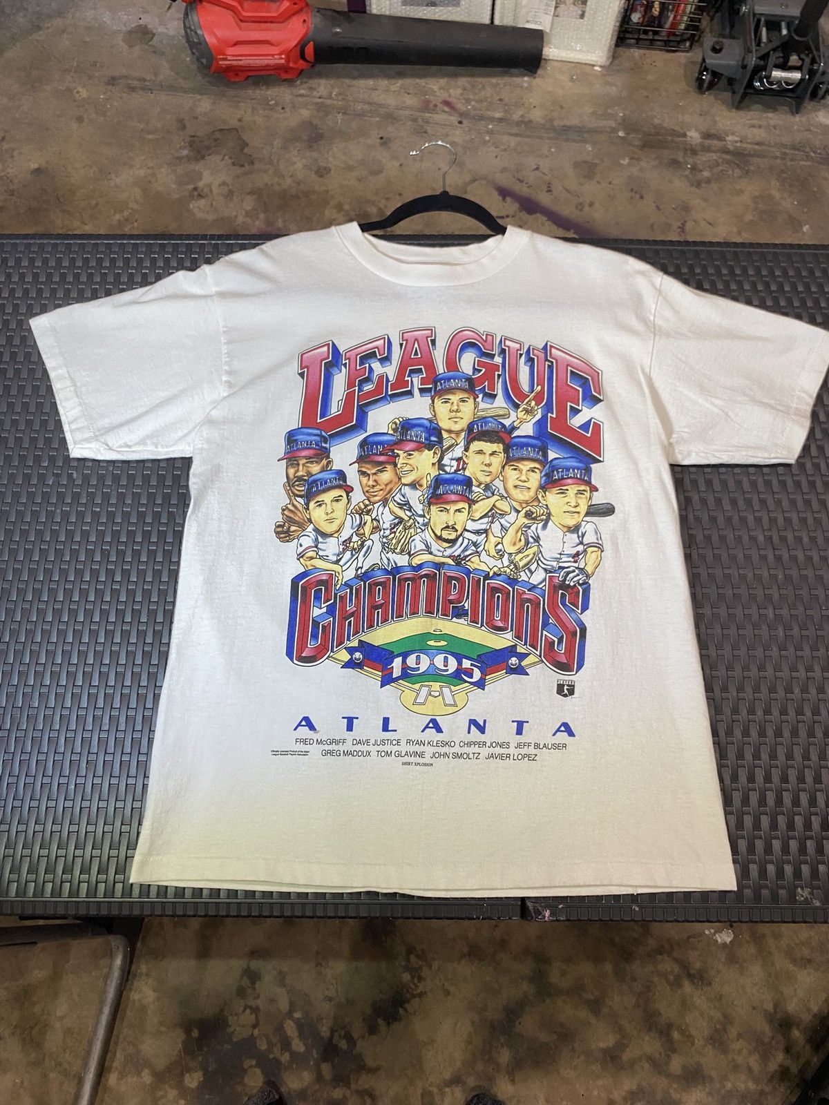 Other (1995 Vintage) Y2K Large Xplosion ATL Baseball tee Size US L / EU 52-54 / 3 - 1 Thumbnail