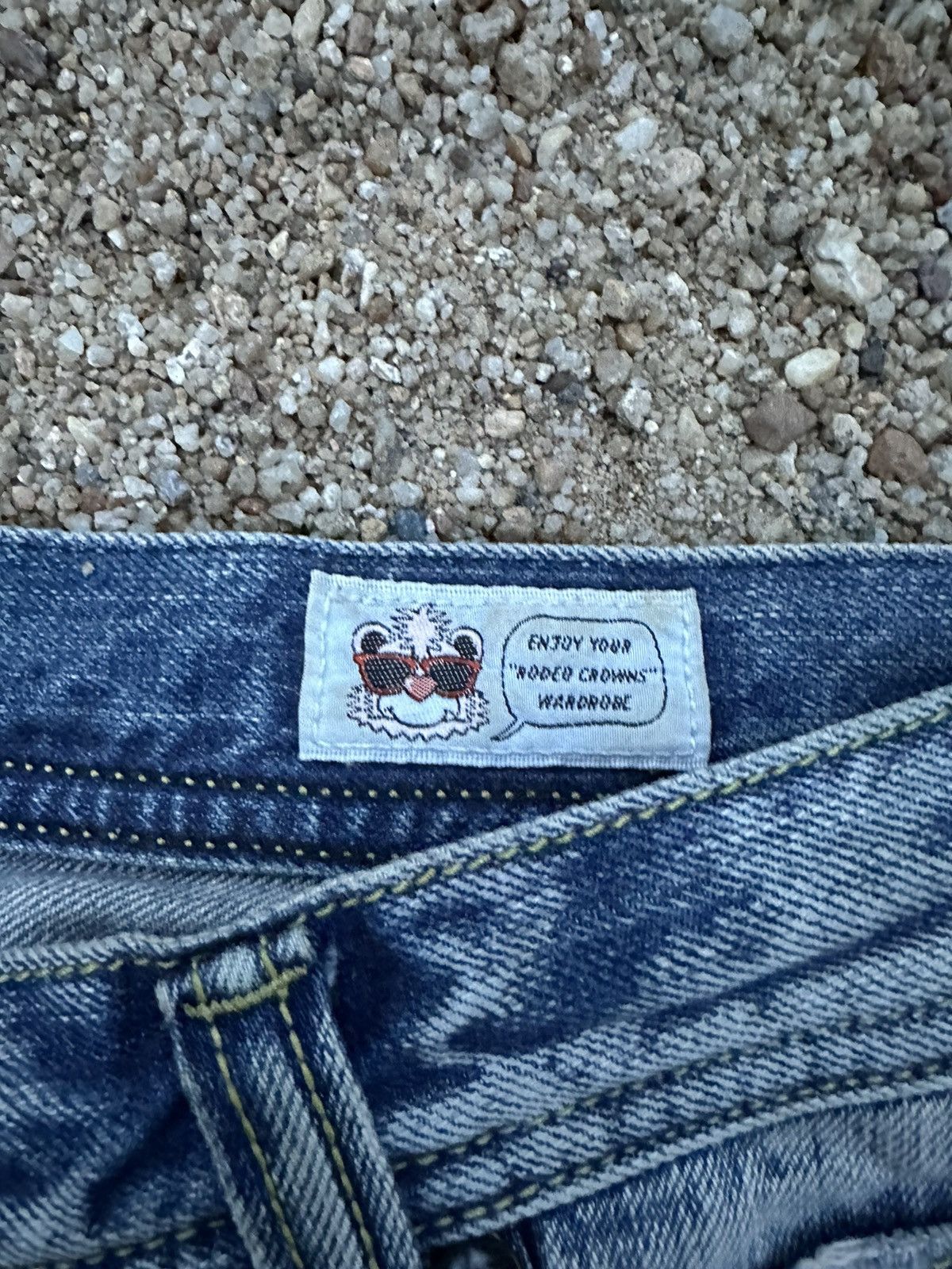 Japanese Brand Rodeo Crowns distressed denim Size US 32 / EU 48 - 5 Thumbnail