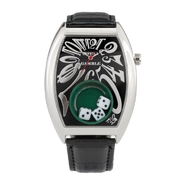 Japanese Brand Frank Miura Life’s a Gamble Watch King Macau Dice Size ONE SIZE - 1 Thumbnail