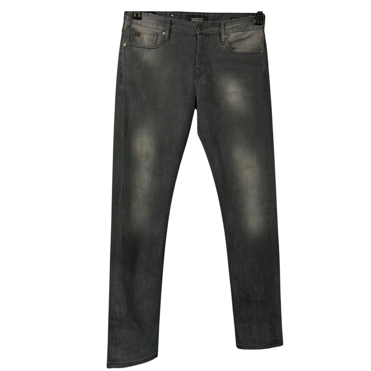 Scotch & Soda Scotch & Soda Men 31x32 Ralston Gray Slim Straight Jeans Size US 31 - 1 Thumbnail