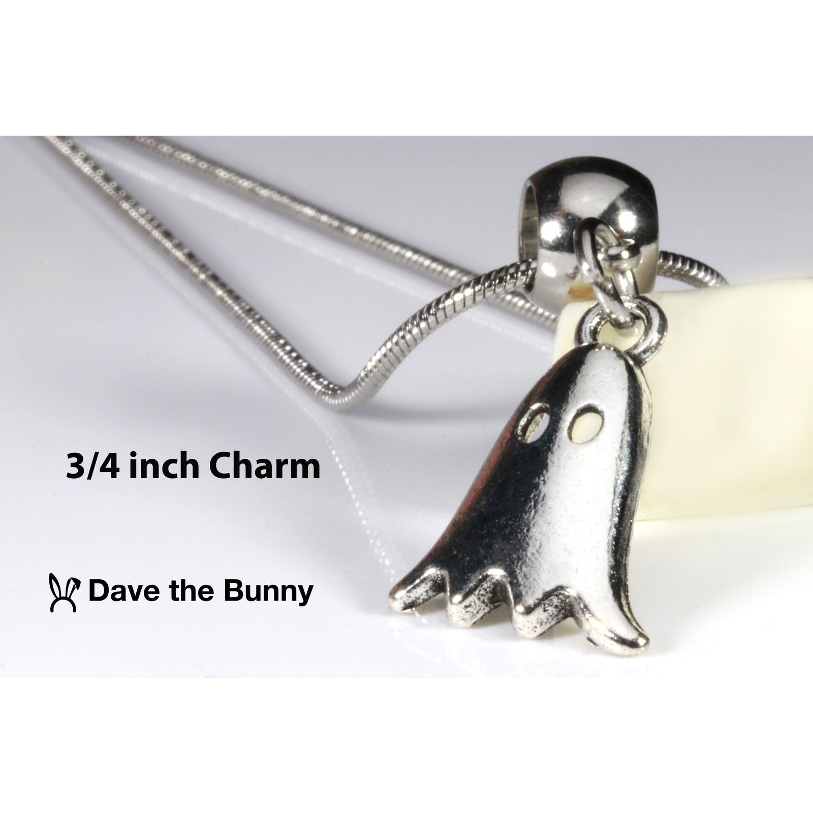 & Other Stories Ghost Ghoul Scary Necklace Pendant Jewelry Size ONE SIZE - 3 Thumbnail