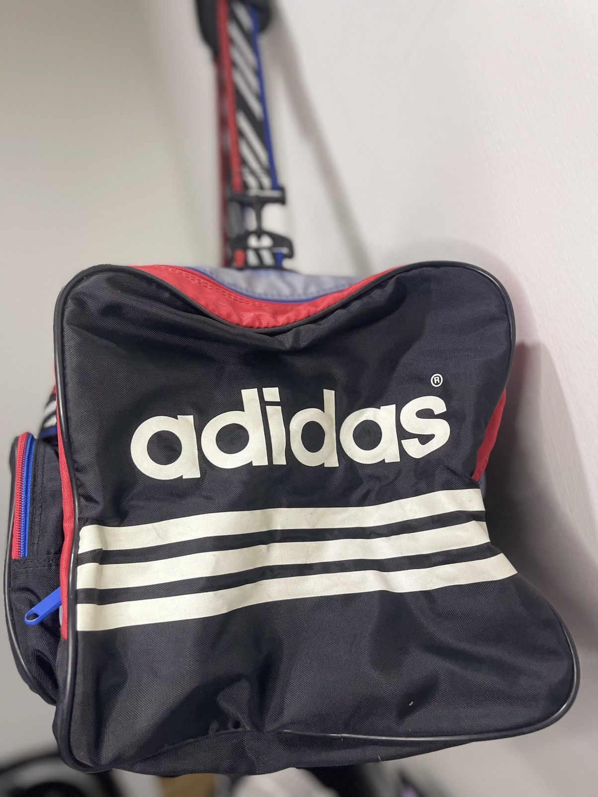 Adidas Vintage 90s Adidas World Cup 94 soccer duffle bag Size ONE SIZE - 5 Thumbnail