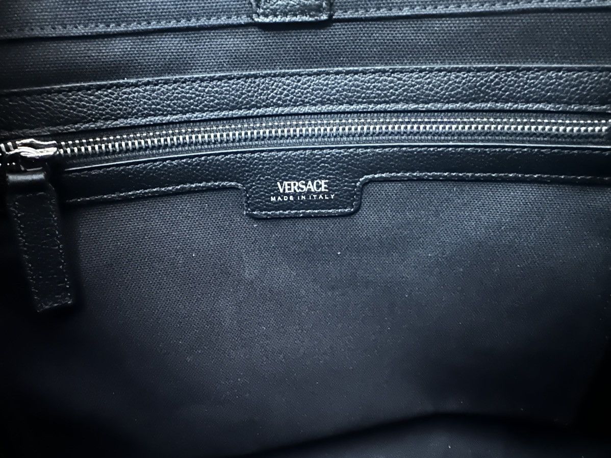 Versace Tote Fabric+Calf Leather Size ONE SIZE - 3 Thumbnail