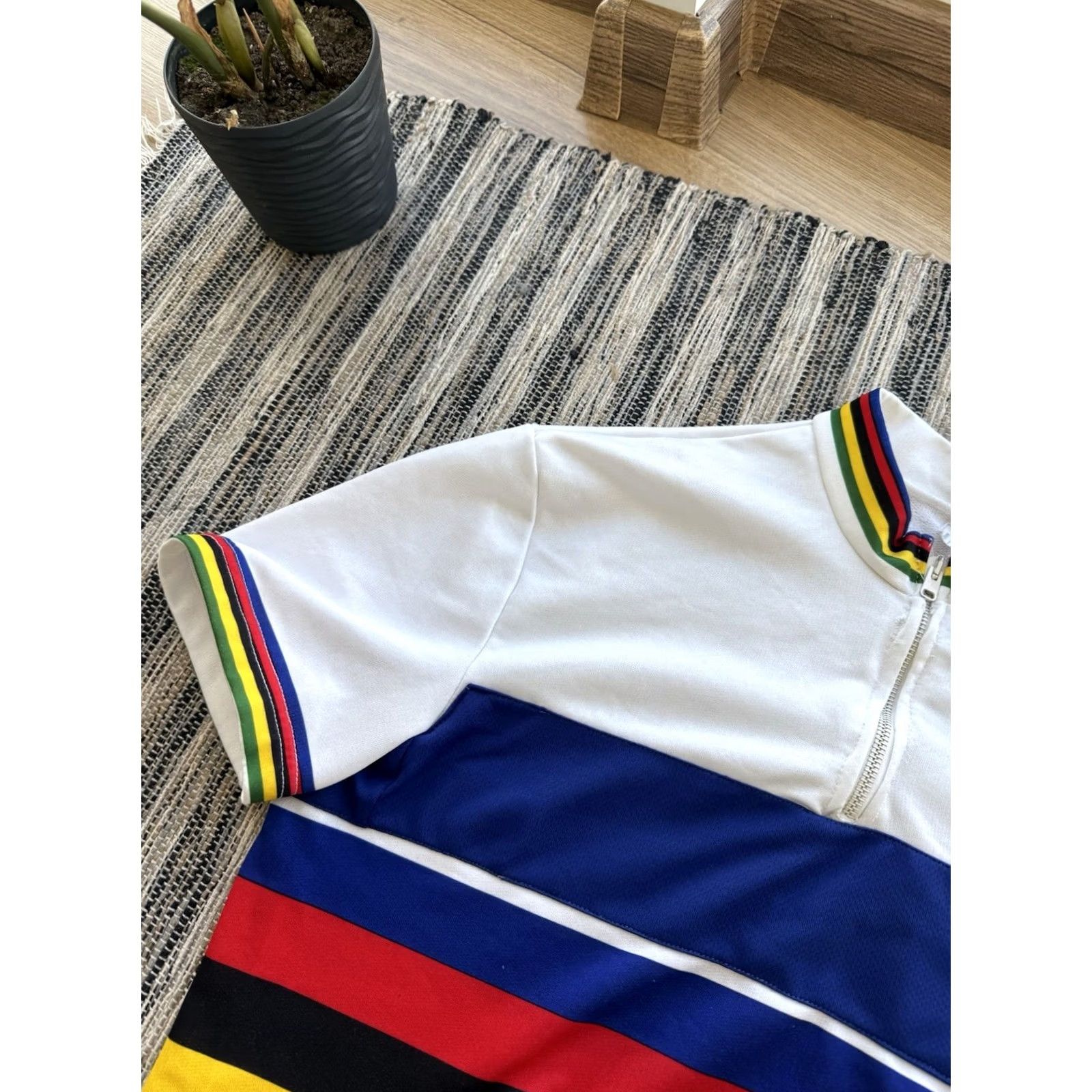 Vintage VINTAGE Castelli Cycling Jersey Shirt Men L White 90s VELO Rare - Mens Size US L / EU 52-54 / 3 - 3 Thumbnail