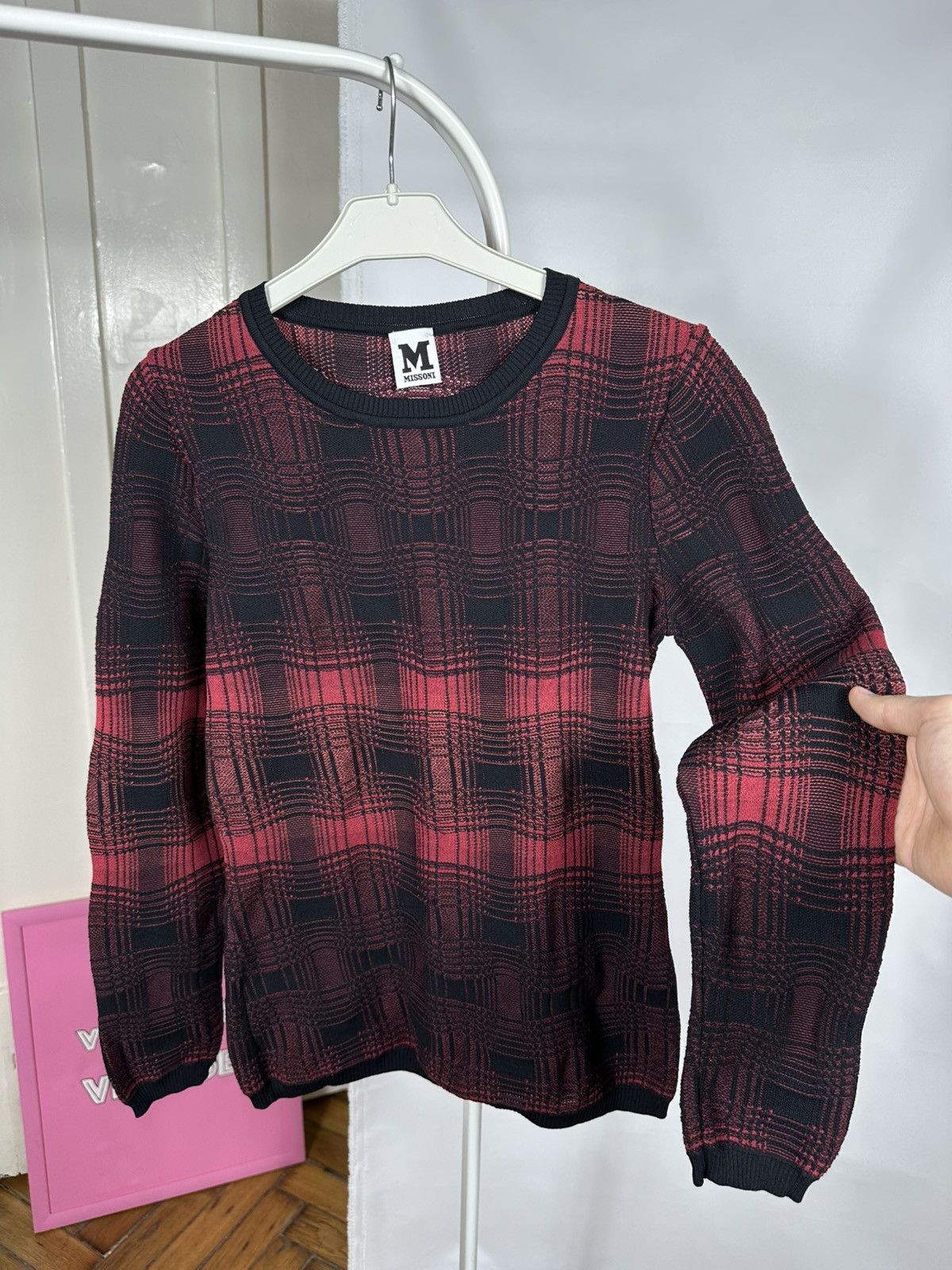 Missoni Missoni Top T-Shirt Check Pattern Size M / US 6-8 / IT 42-44 - 5 Thumbnail