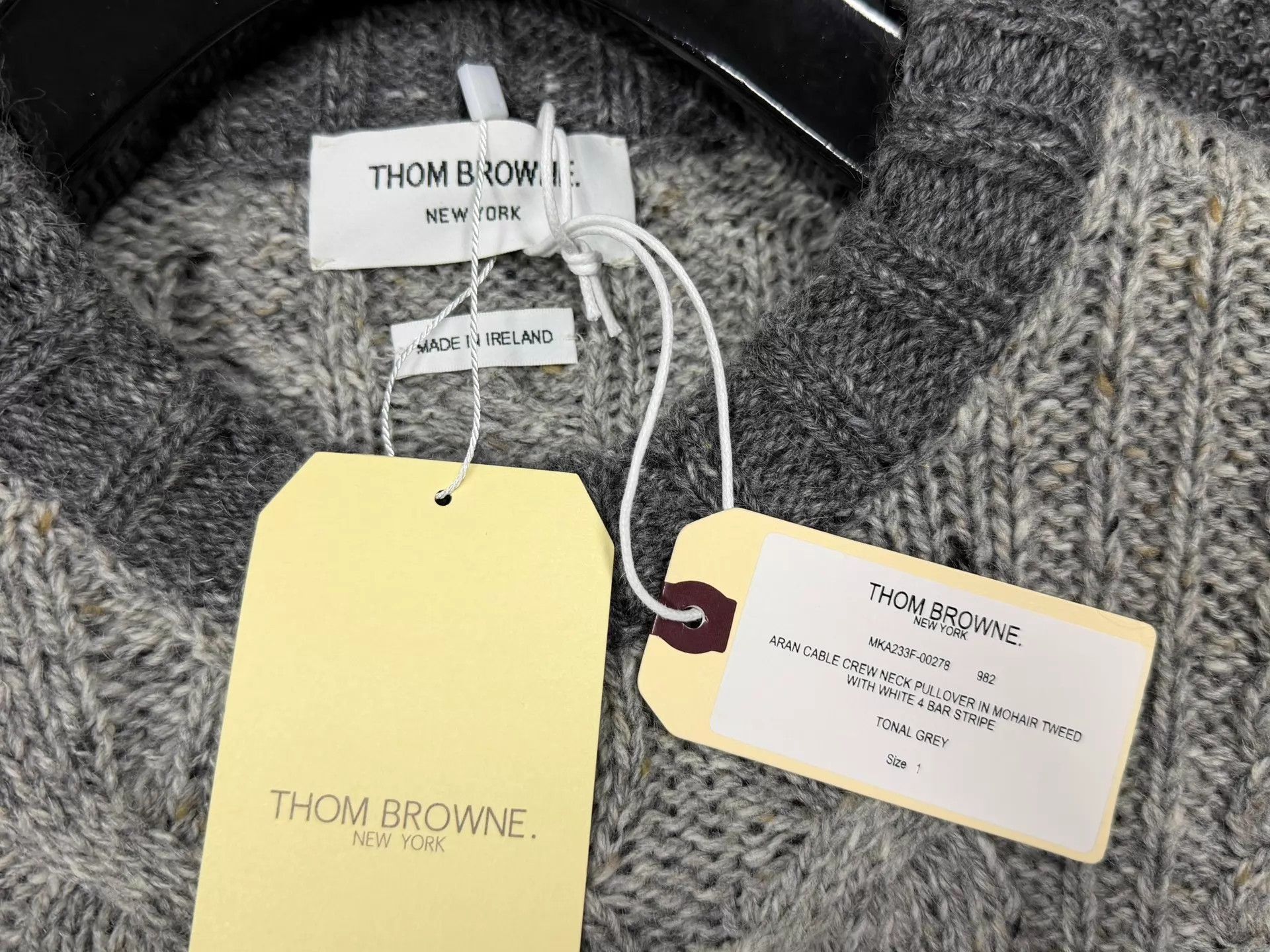 Thom Browne Thom Browne 4-Bar Colorblock Sweater Wool Mohair Blend 1 Size S / US 4 / IT 40 - 4 Thumbnail