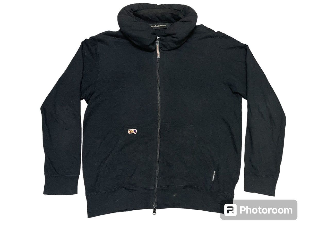 image of Issey Miyake x Mercibeaucoup Vintage Mercibeaucoup Light Zipper Jacket in Black, Men's (Size Large)