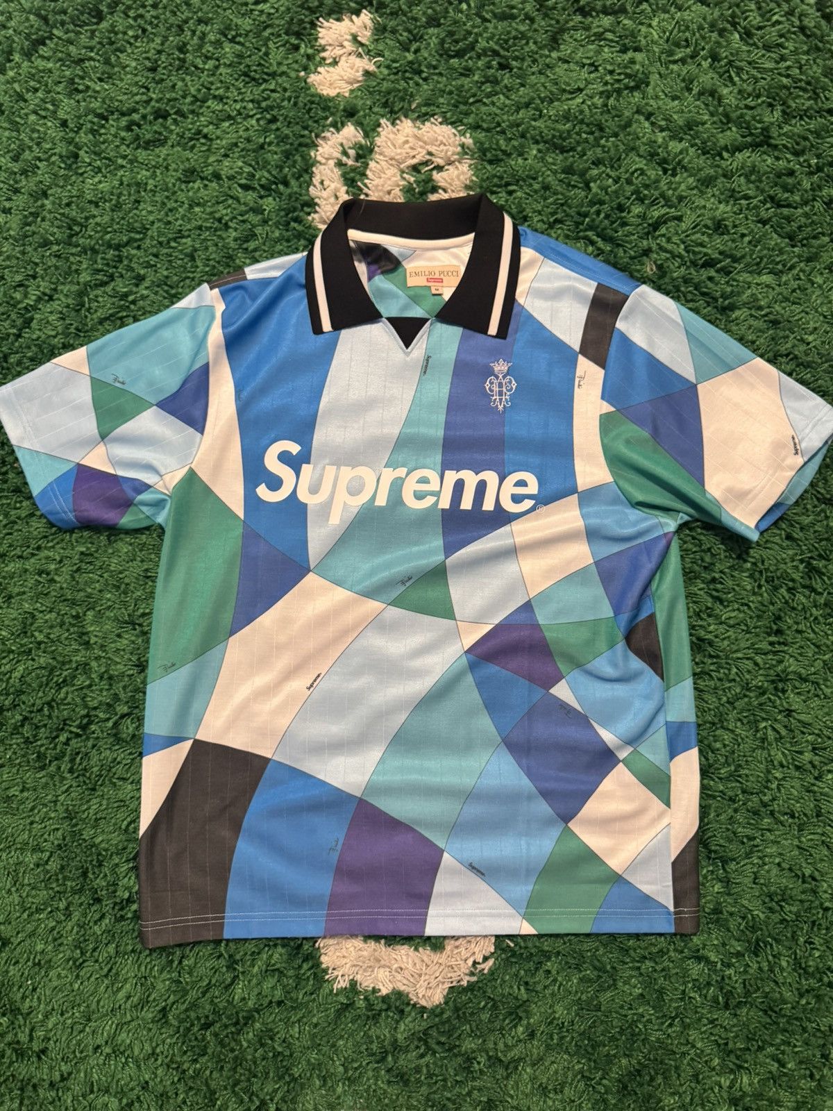 Supreme Supreme Emilio Pucci Soccer Jersey Size US M / EU 48-50 / 2 - 3 Thumbnail