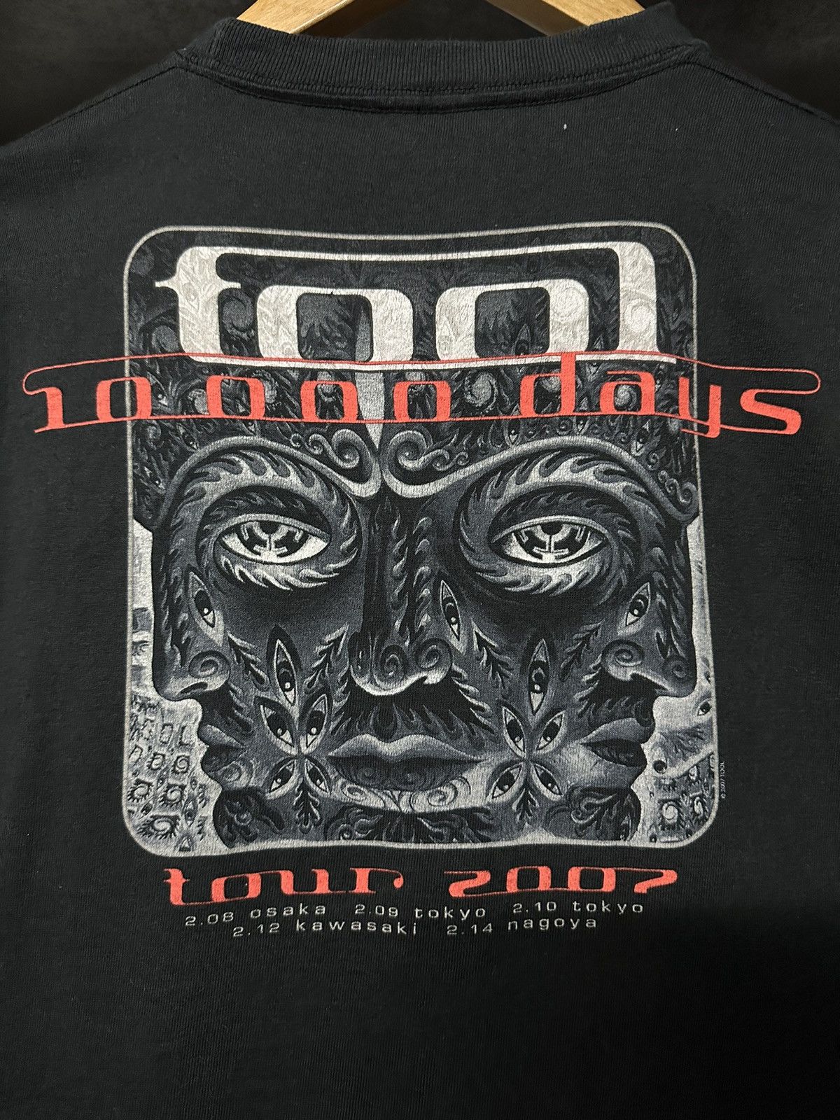Band Tees × Vintage Vintage Tool Band Tour Japan Faded Tee Size US S / EU 44-46 / 1 - 2 Thumbnail