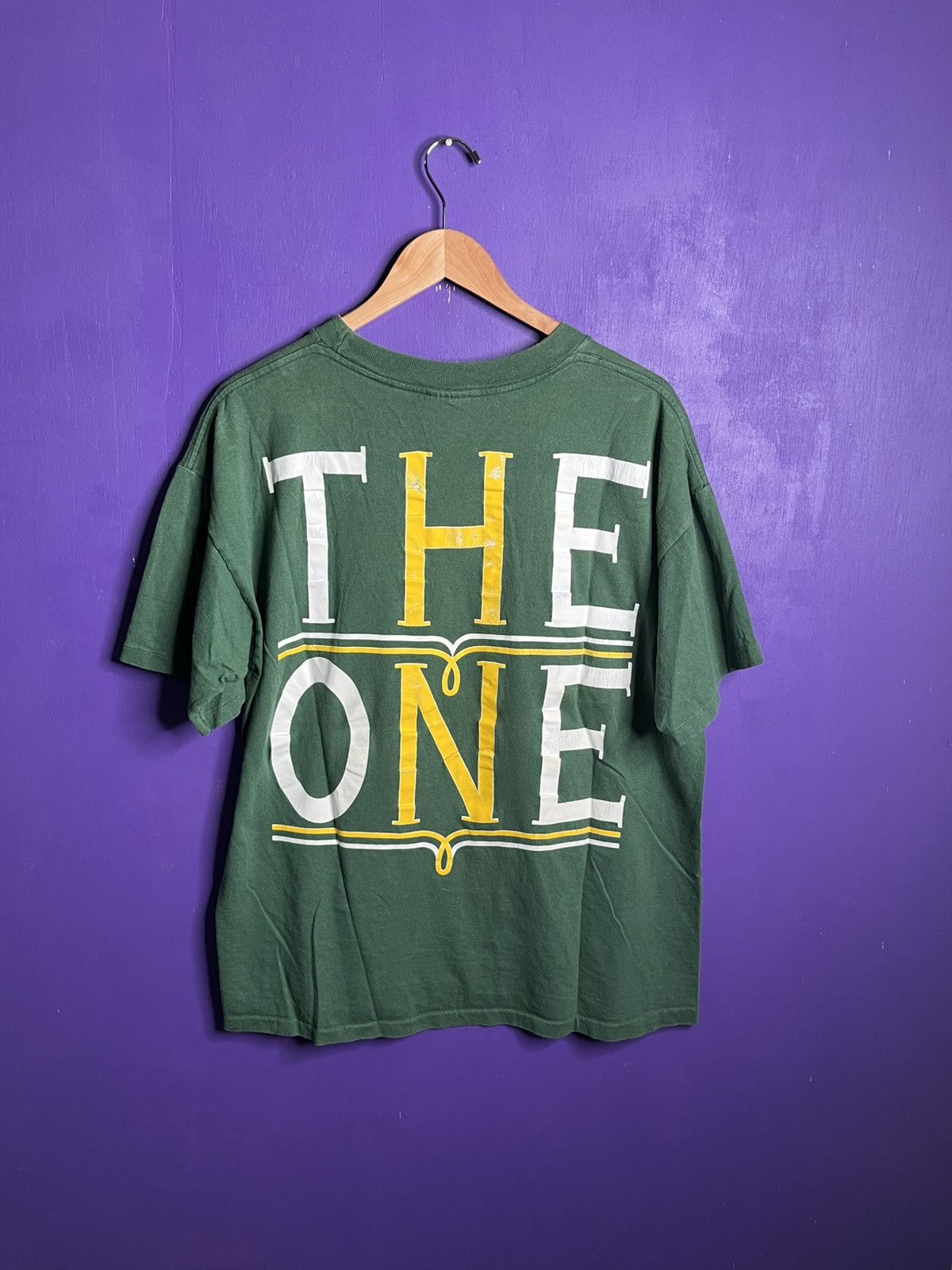 Band Tees × Vintage Vintage 90s Elton John the one tour tee Size US XL / EU 56 / 4 - 2 Thumbnail