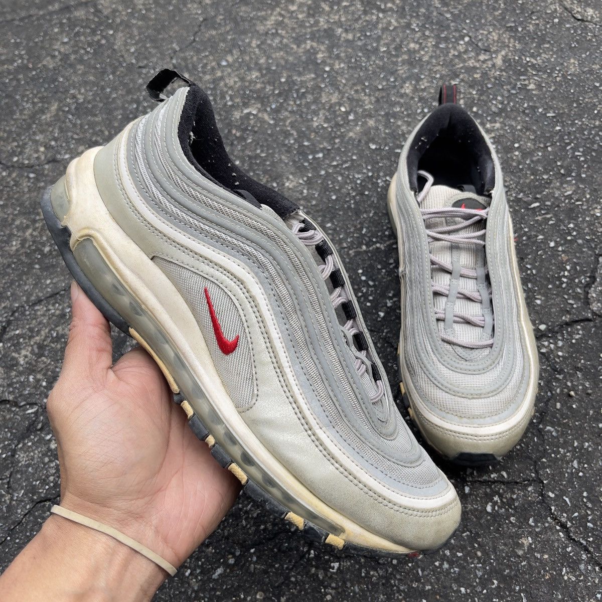 Nike air max 97 silver bullet grailed cheap