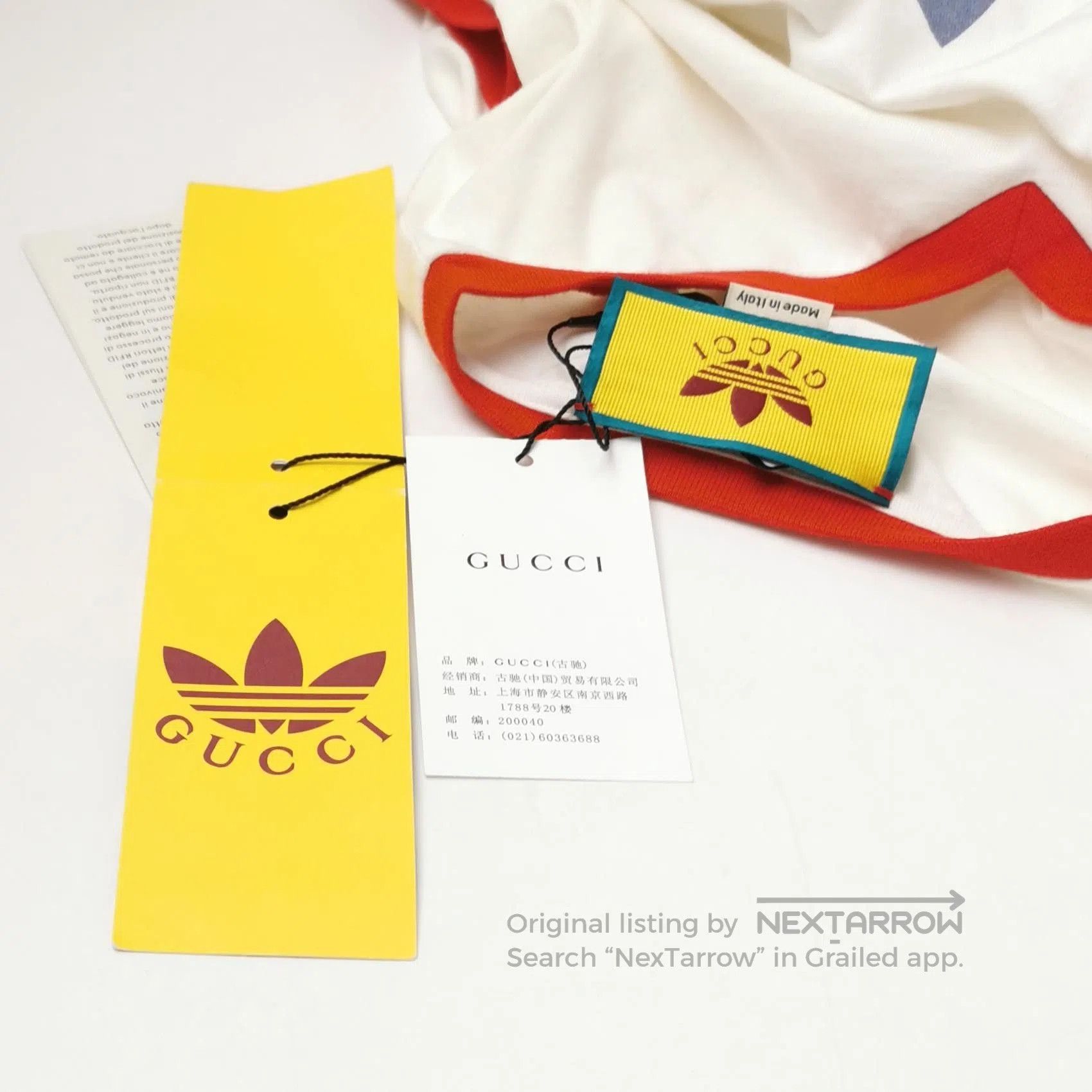 Gucci Gucci x adidas Collab Cropped V. Size XS / US 0-2 / IT 36-38 - 1 Thumbnail