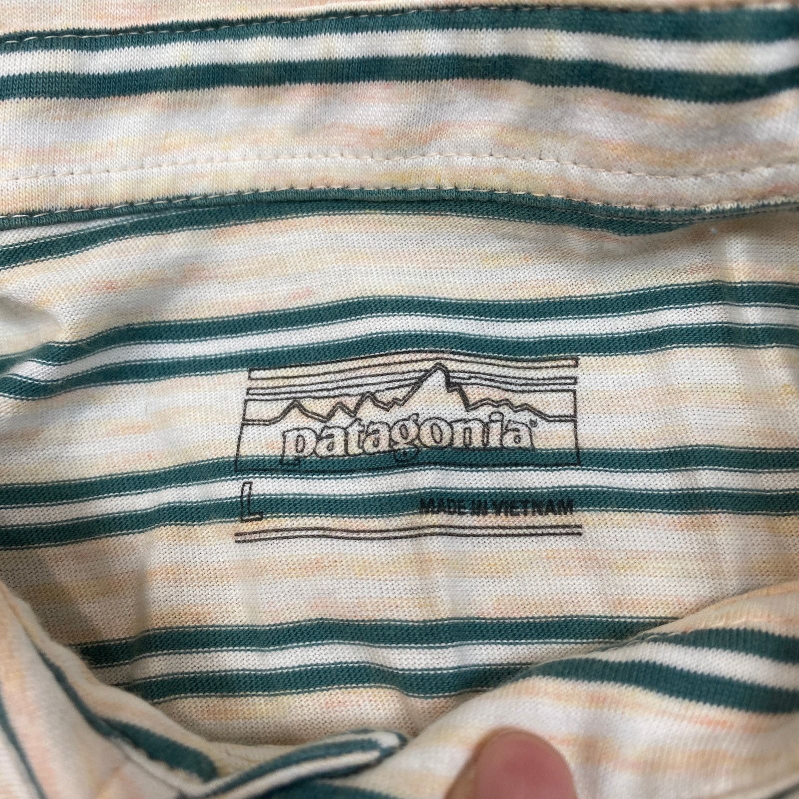 Patagonia Patagonia Squeaky Clean Stripe Polo Shirt Men's L Gorpcore Size US L / EU 52-54 / 3 - 4 Thumbnail