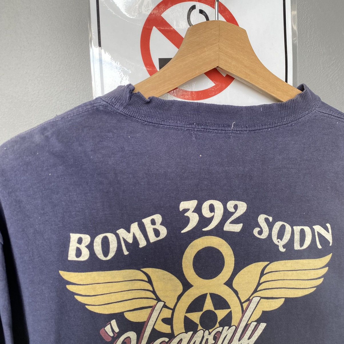 Buzz Rickson's Thrashed Faded Vintage Y2K Buzz Rickson ERD GRUNGE L/S TEE Size US L / EU 52-54 / 3 - 7 Thumbnail