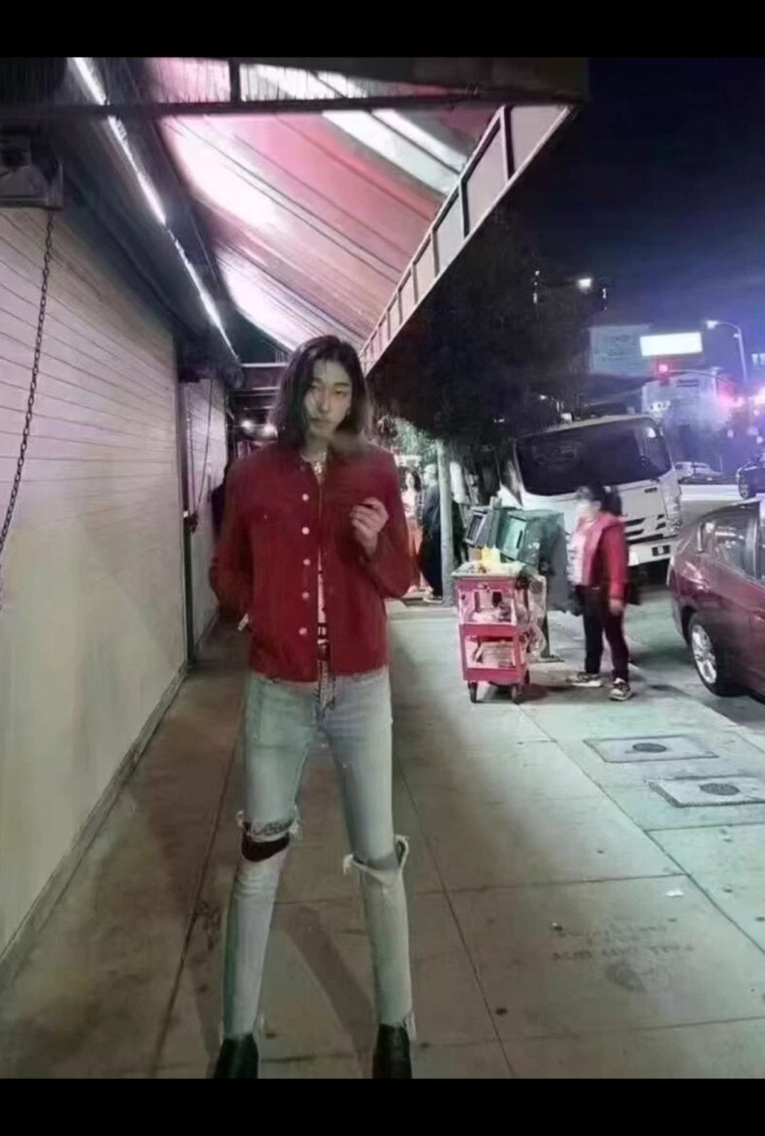 Saint Laurent Paris Saint Laurent SLP 2018SS Light Blue Slashed Washed Jeans Size US 30 / EU 46 - 8 Thumbnail