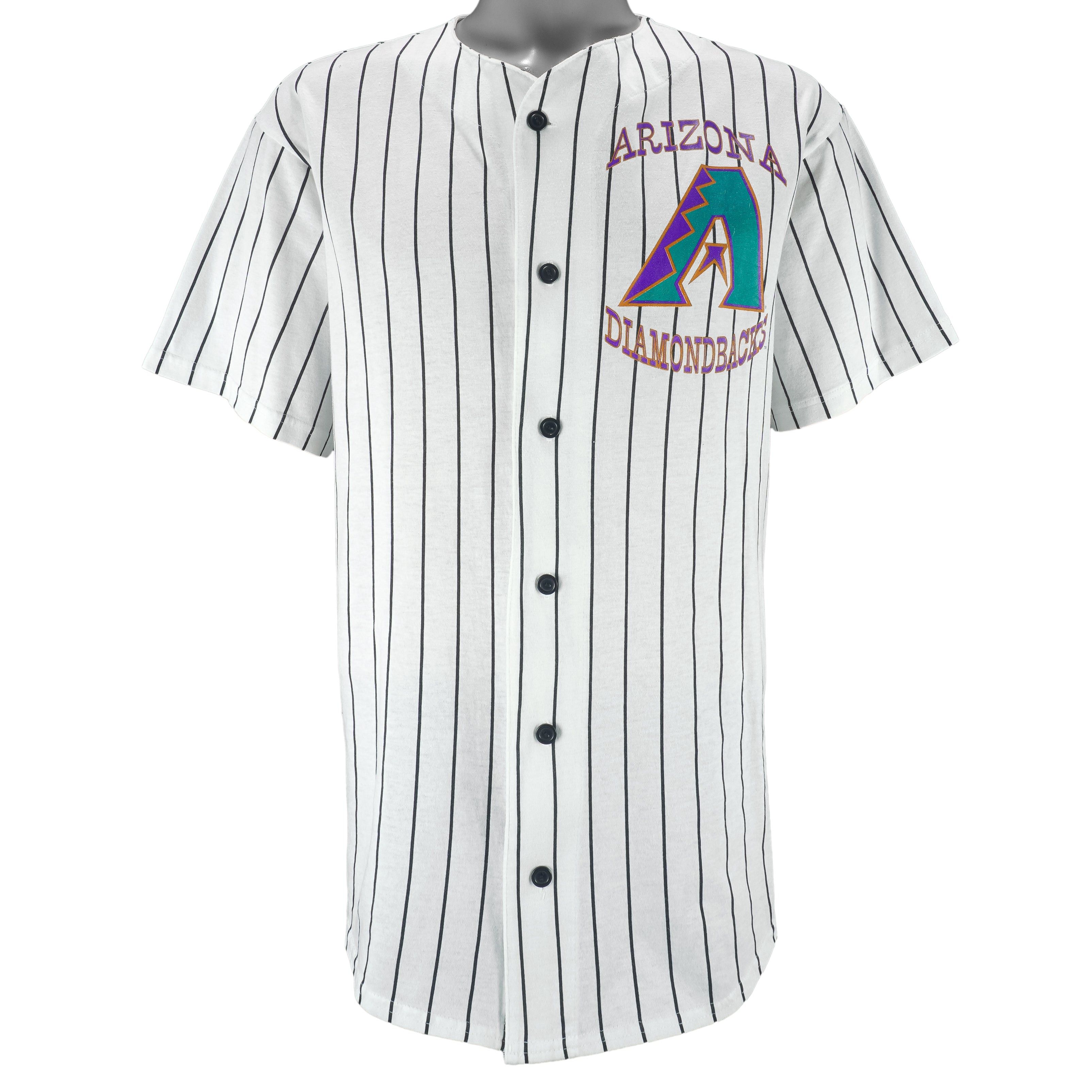 MLB Arizona Diamondbacks Spell-Out Jersey 1990s Size US XL / EU 56 / 4 - 1 Thumbnail