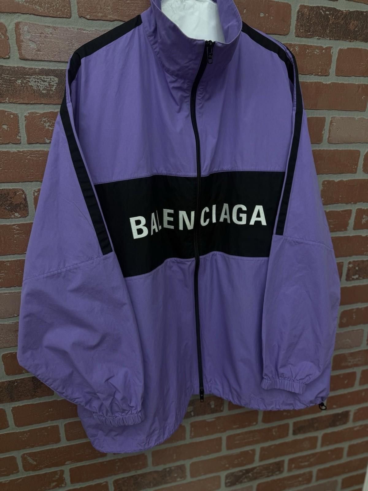 Balenciaga Balenciaga Track Jacket - Purple Size 34 $1250 Retail Size US XL / EU 56 / 4 - 6 Thumbnail