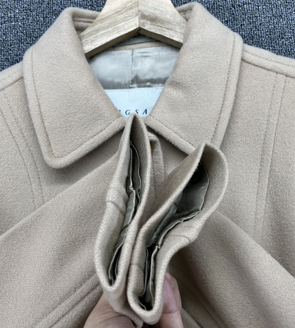 Jigsaw Vintage Jigsaw England Button Up Wool Jacket Size M / US 6-8 / IT 42-44 - 15 Thumbnail