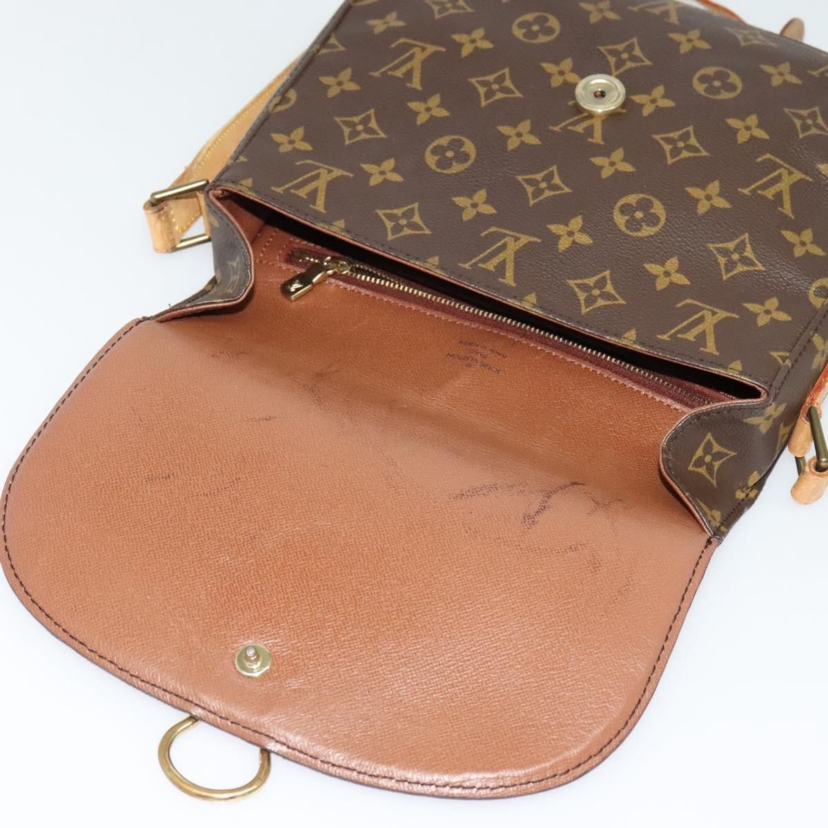 Louis Vuitton LOUIS VUITTON Monogram Saint Cloud GM Shoulder Bag M51242 Size ONE SIZE - 15 Thumbnail