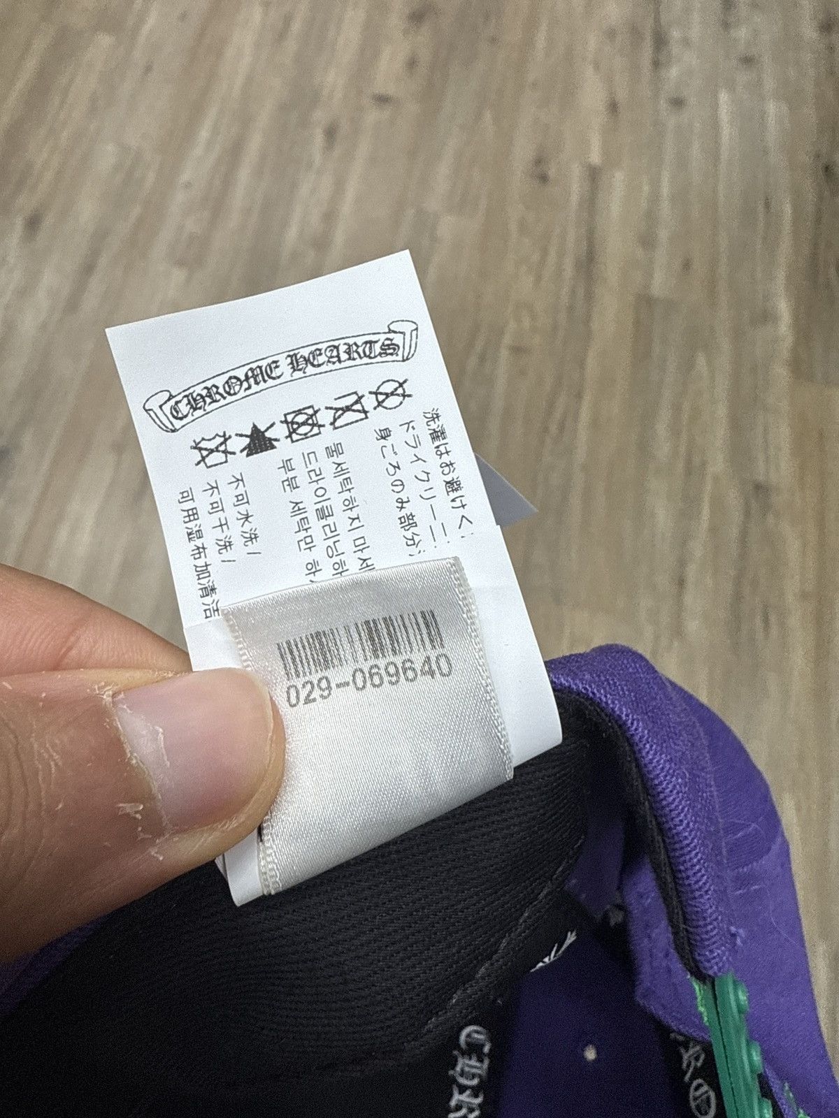 Chrome Hearts Chrome Hearts Purple Trucker Hat Size ONE SIZE - 9 Thumbnail