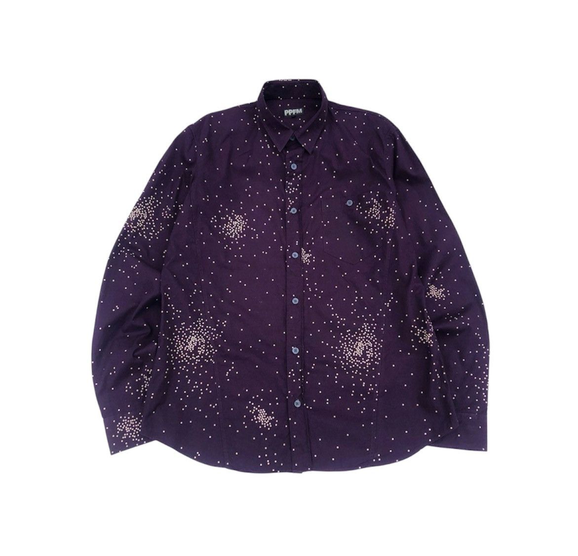 If Six Was Nine × Le Grande Bleu (L.G.B.) × PPFM PPFM Tie Dye Shirt Size US M / EU 48-50 / 2 - 1 Thumbnail