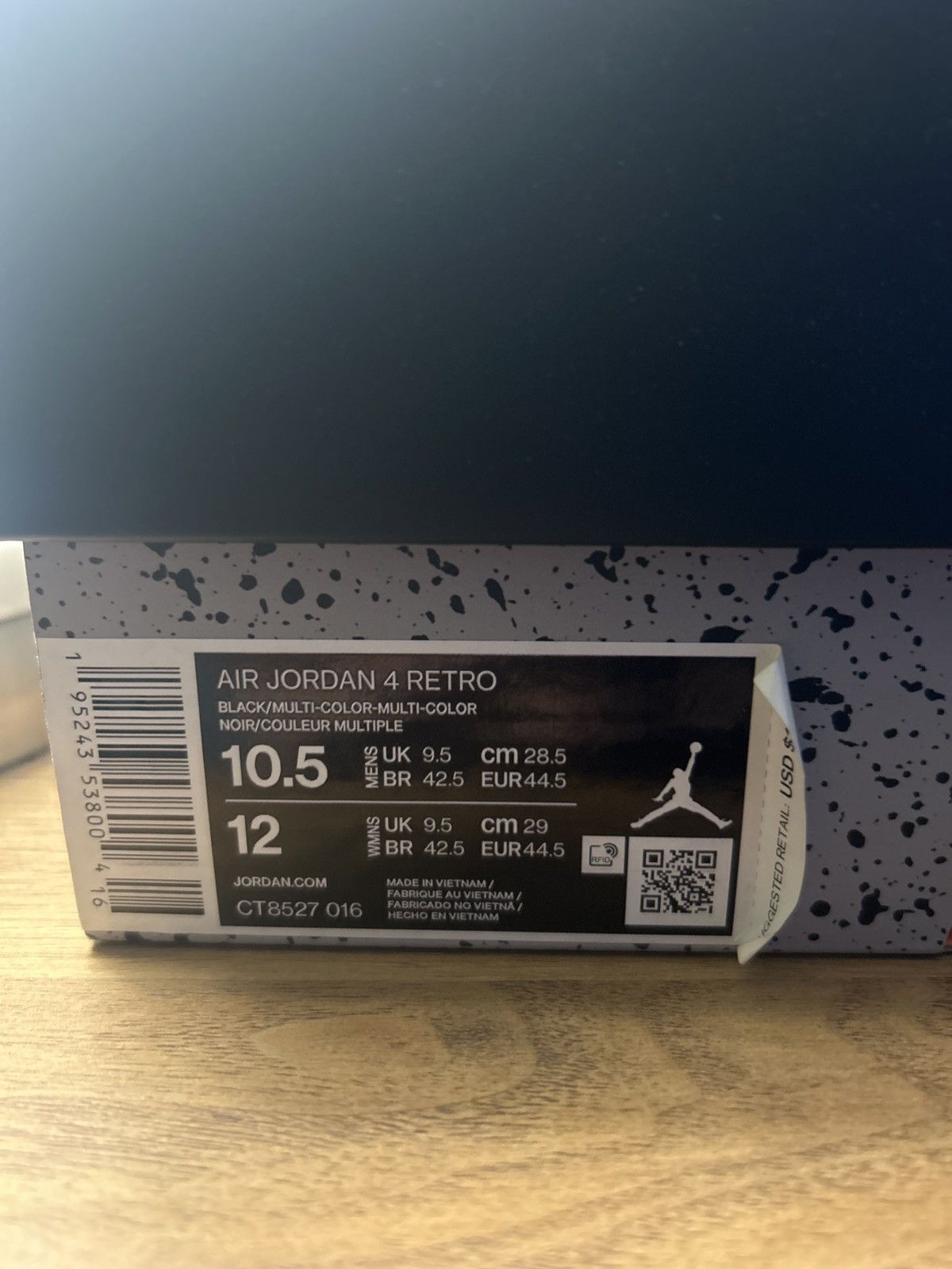 Jordan Brand Jordan 4 Red Thunder Size US 10.5 / EU 43-44 - 8 Thumbnail