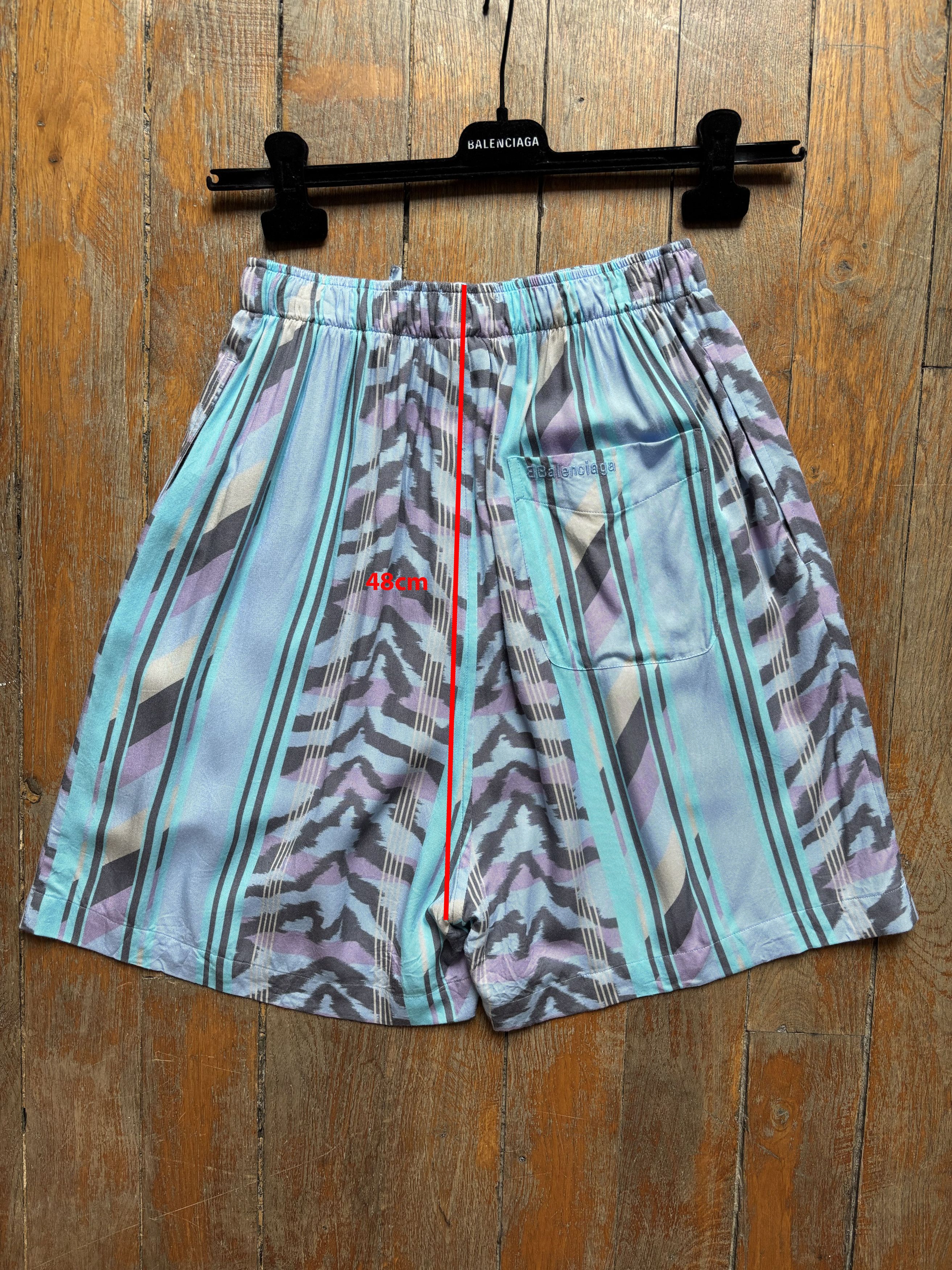 Balenciaga Pyjama Shorts Automne 24 Size US 28 / EU 44 - 16 Thumbnail