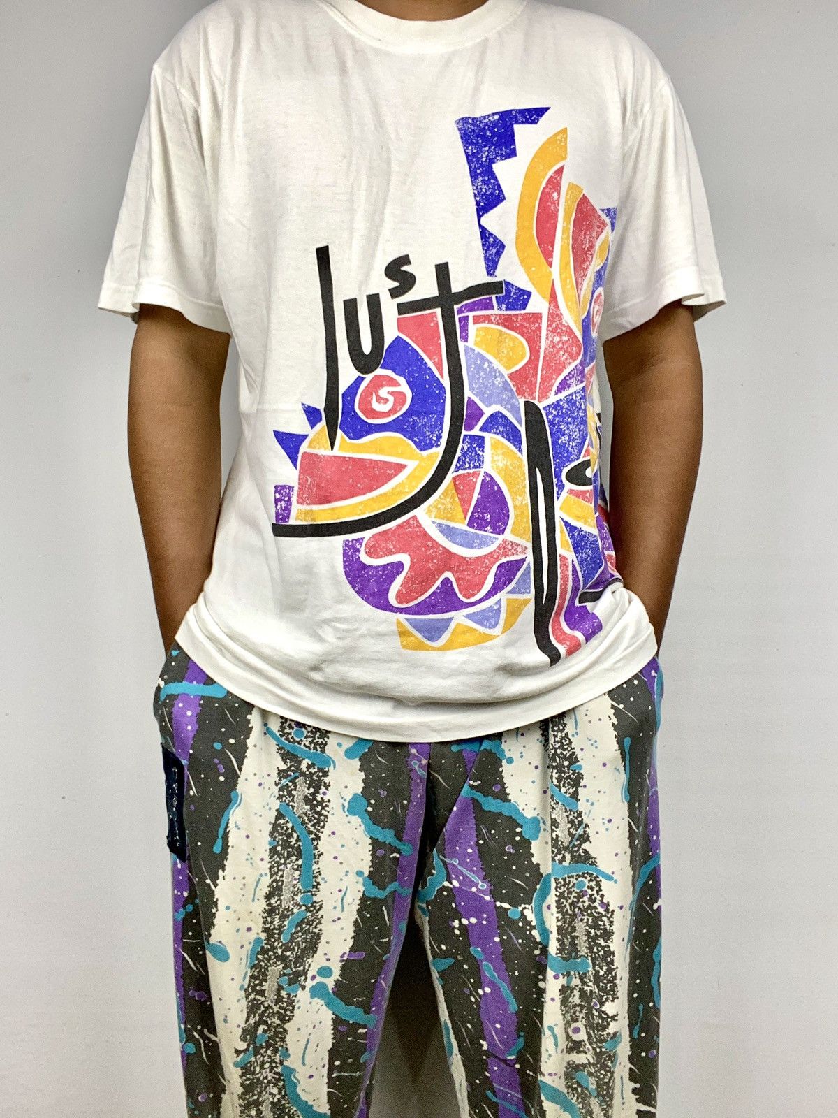 Other × Vintage Vintage 90s Nike Amazing Fantastic Rare Design Size US L / EU 52-54 / 3 - 1 Thumbnail
