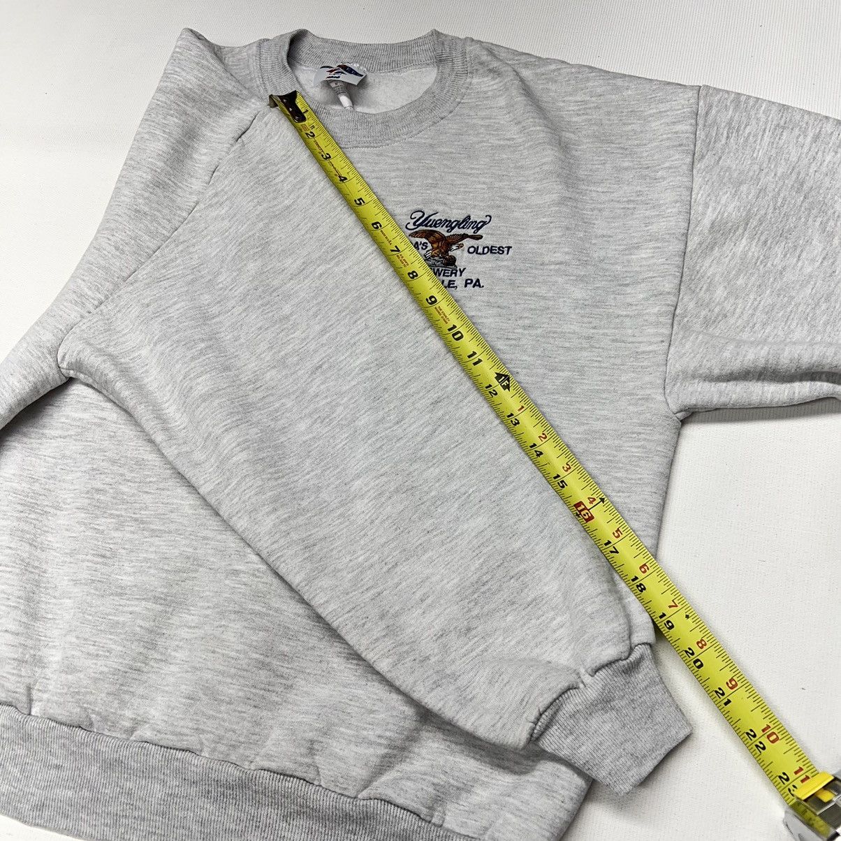 Vintage VTG Yuengling Crewneck Sweatshirt Grey Sweater Embroidered Size US M / EU 48-50 / 2 - 16 Thumbnail