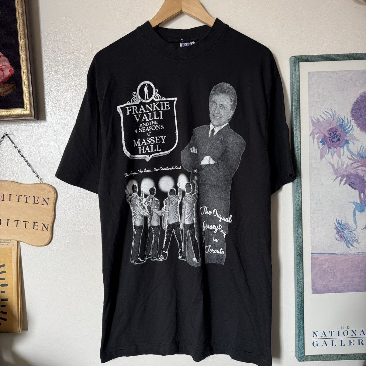Band Tees × Vintage 2009 Frankie Valli and the Four Seasons Toronto black tee Size US XL / EU 56 / 4 - 1 Thumbnail