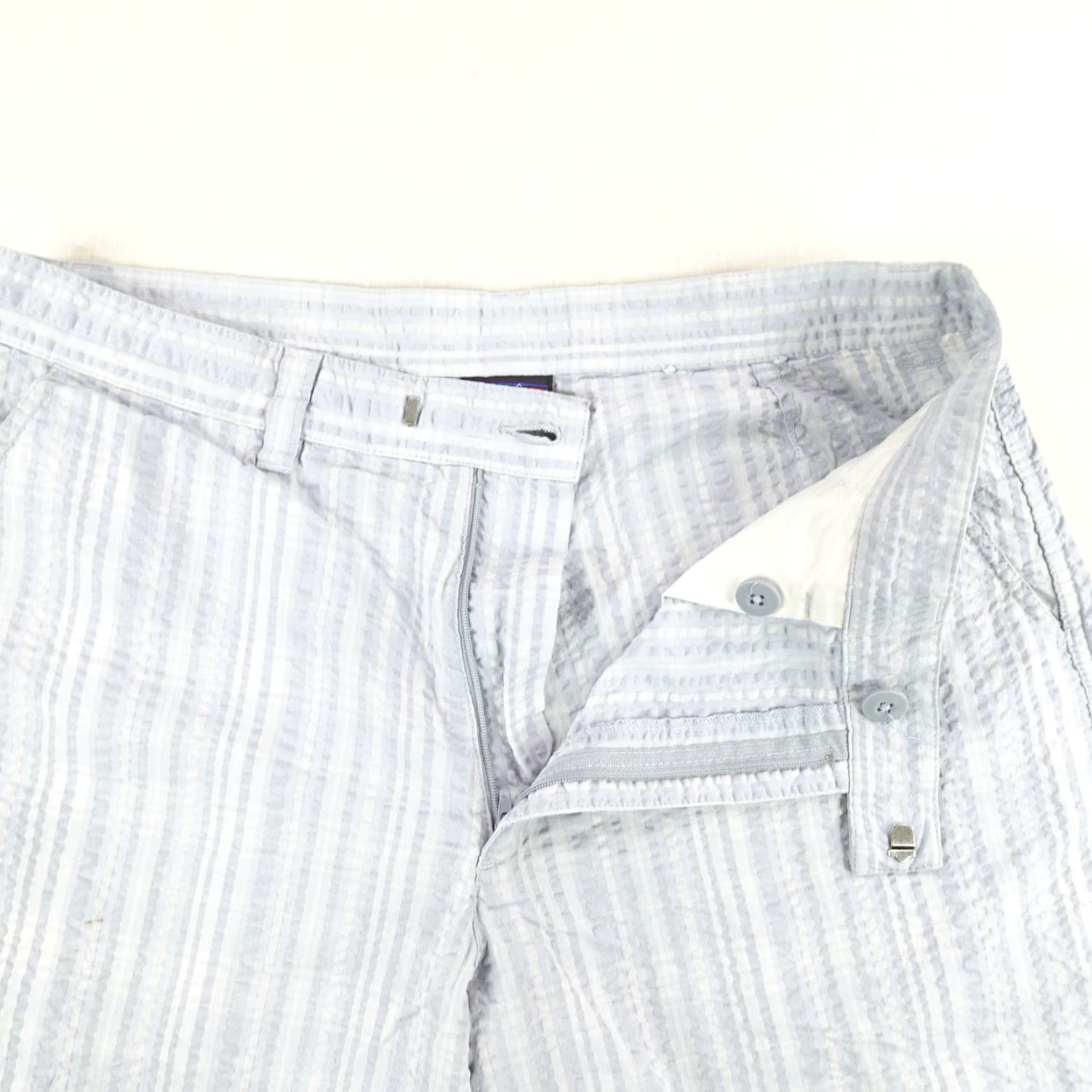 Patagonia Patagonia Shorts Mens 32 Blue Plaid Chino Casual Travel Workwear Cotton Polyester Breathable Pockets Logo Regular 8 in Inseam Mens Size US 33 - 3 Thumbnail