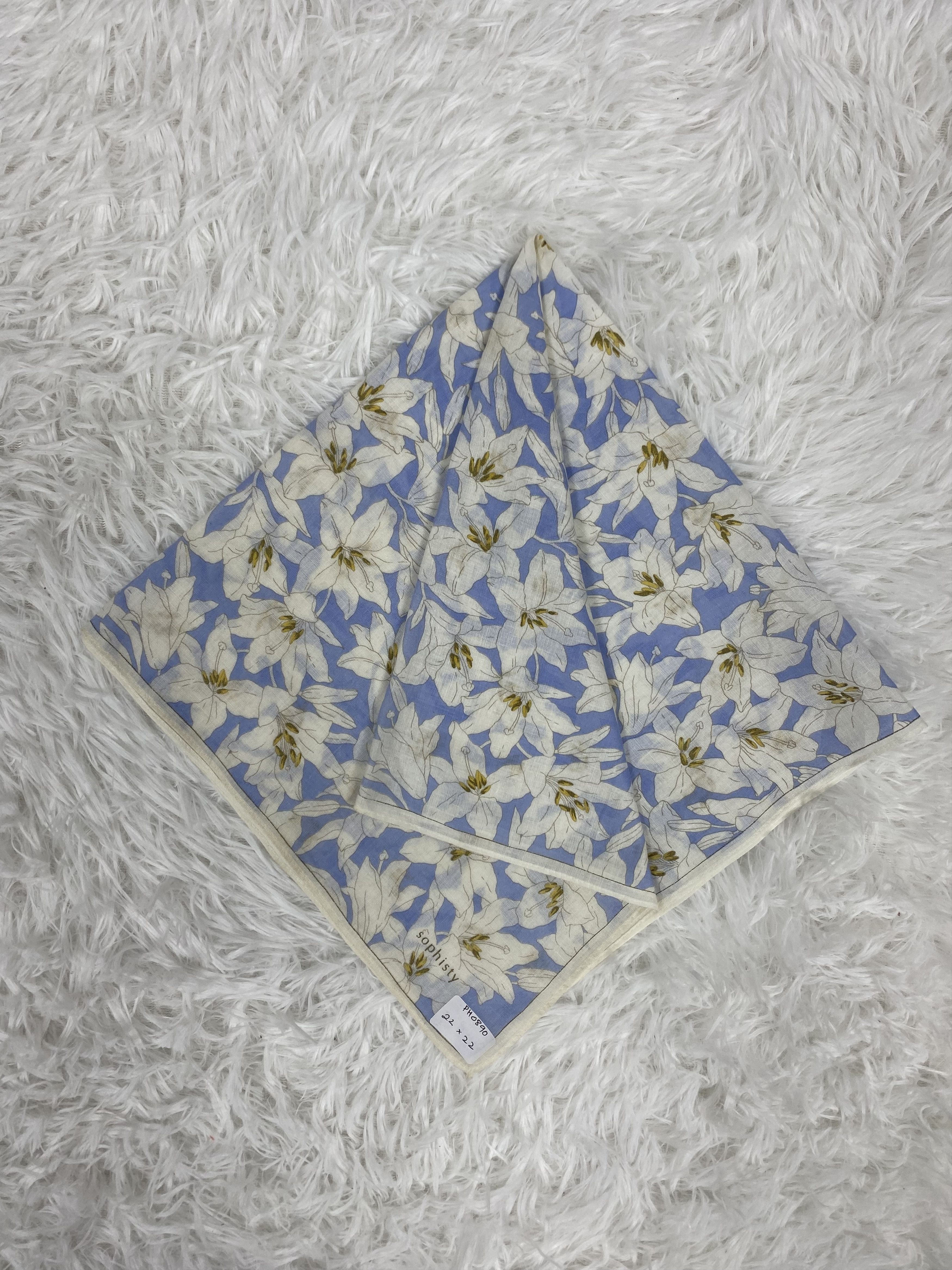 Designer × Vintage Vintage Sophisty Handkerchief Neckerchief PH0890 Size ONE SIZE - 1 Thumbnail