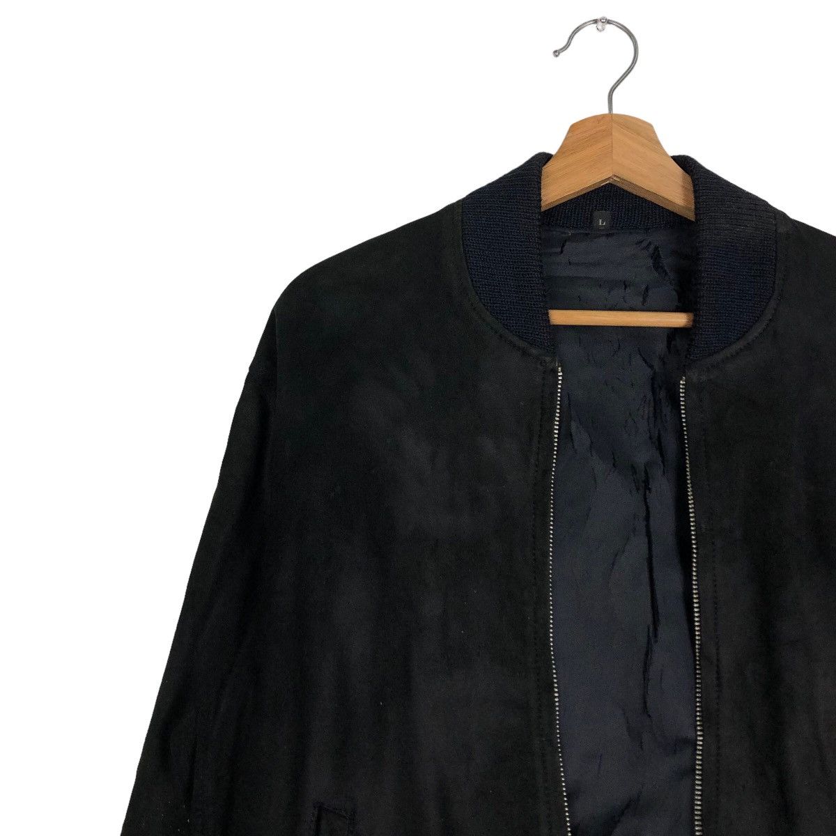Japanese Brand 🔥90’s Vintage Genuine Leather Jacket Bomber Japan Made Size US L / EU 52-54 / 3 - 7 Thumbnail