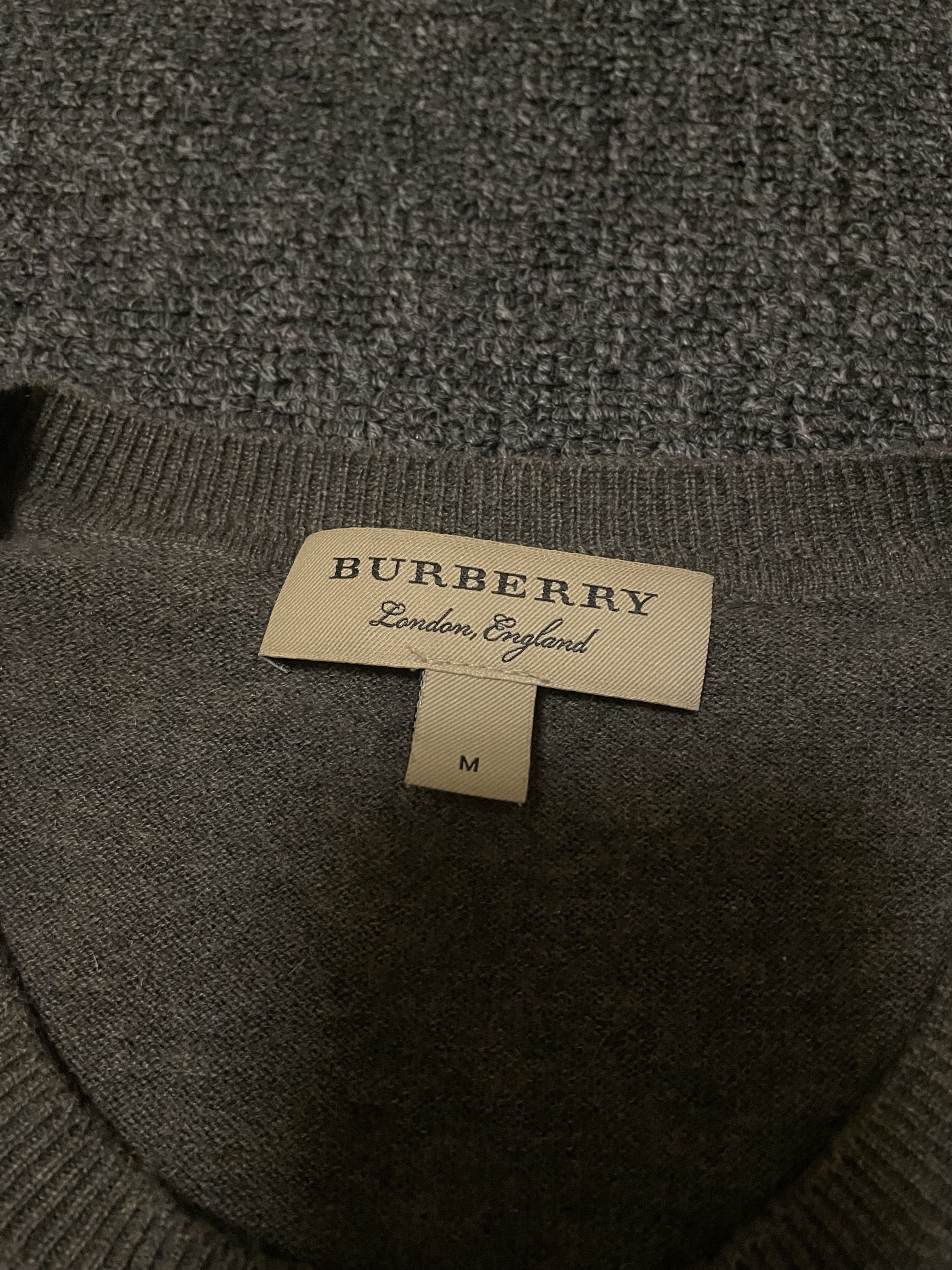 Burberry BURBERRY striped plaid cardigan, size M Size US M / EU 48-50 / 2 - 5 Thumbnail