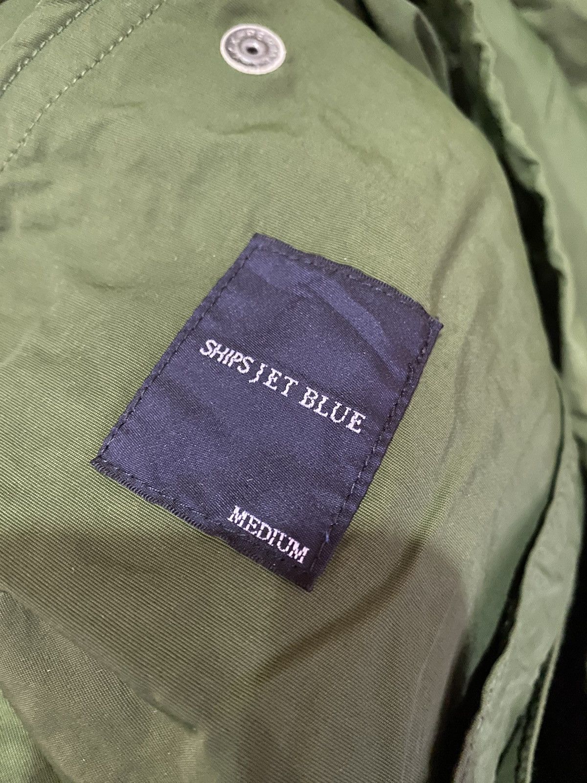 Ships Jet Blue SHIPS JET BLUE Green Hooded Jacket – Medium – Cotton & Nylon Size US M / EU 48-50 / 2 - 5 Thumbnail