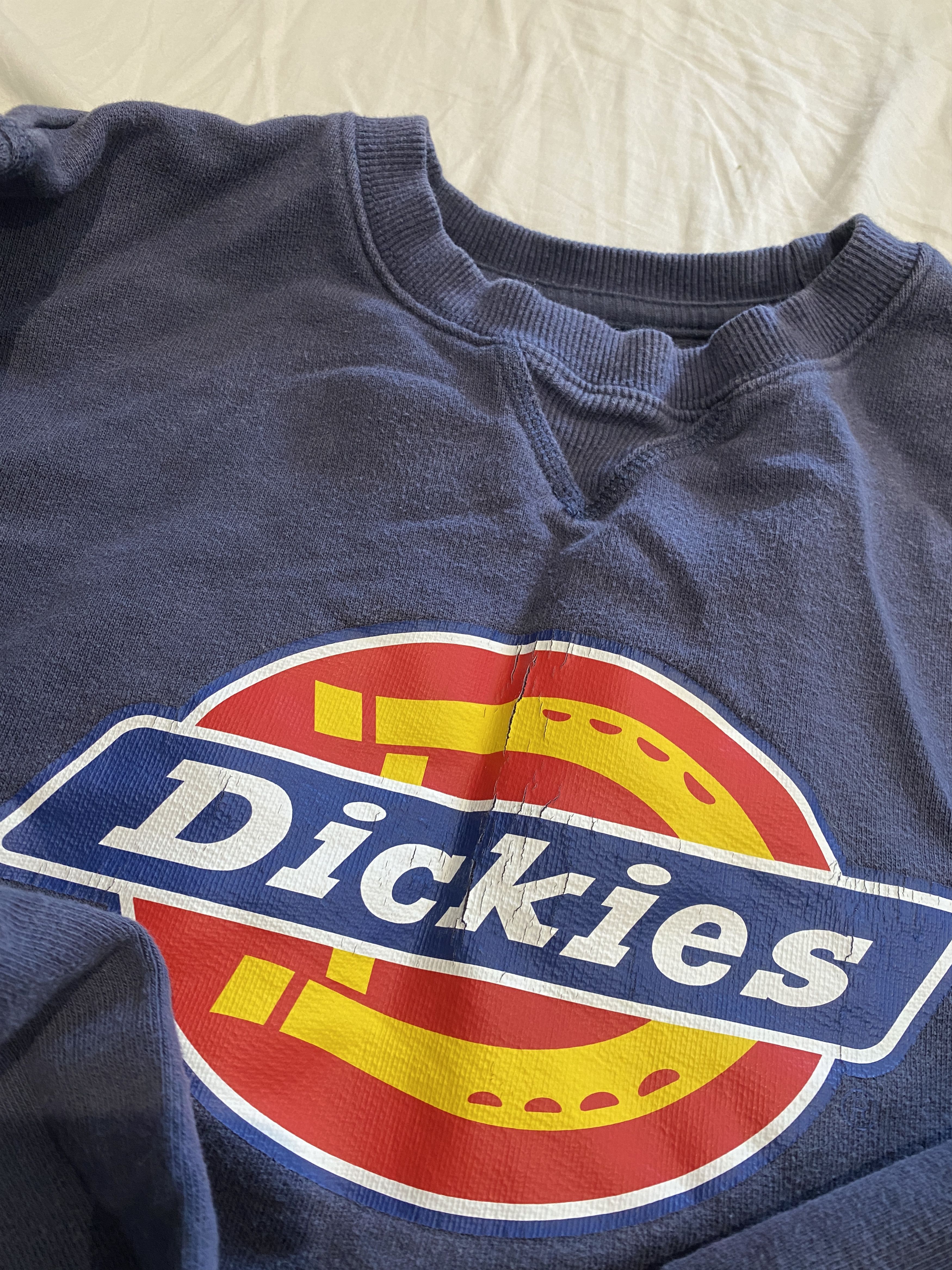 Dickies Dickies big logo sweatshirt crewneck skate rap hip hop Size US L / EU 52-54 / 3 - 6 Thumbnail