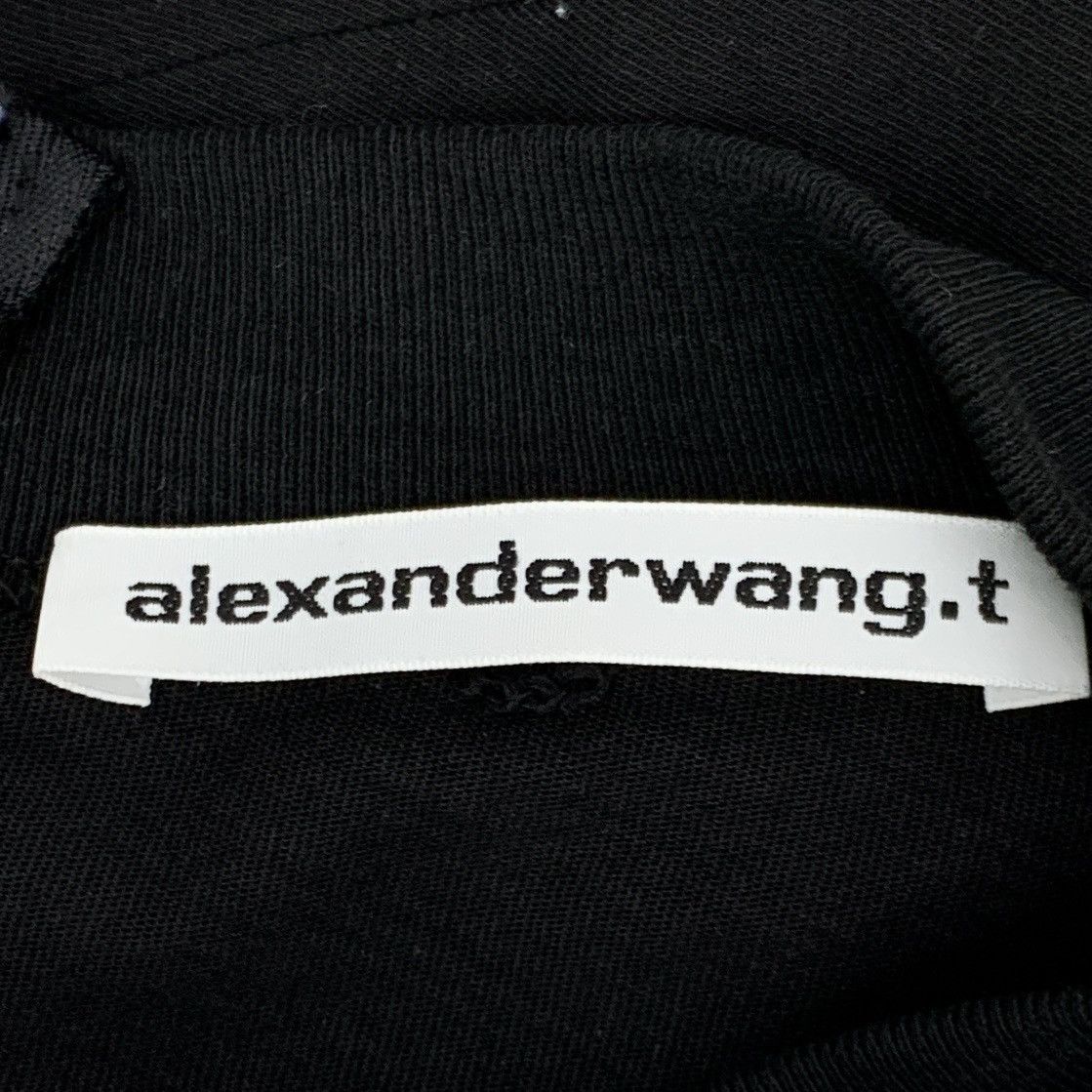 Alexander Wang Alexander Wang Ruched Cross Design Short Sleeve Dress K26WX Size S / US 4 / IT 40 - 5 Thumbnail