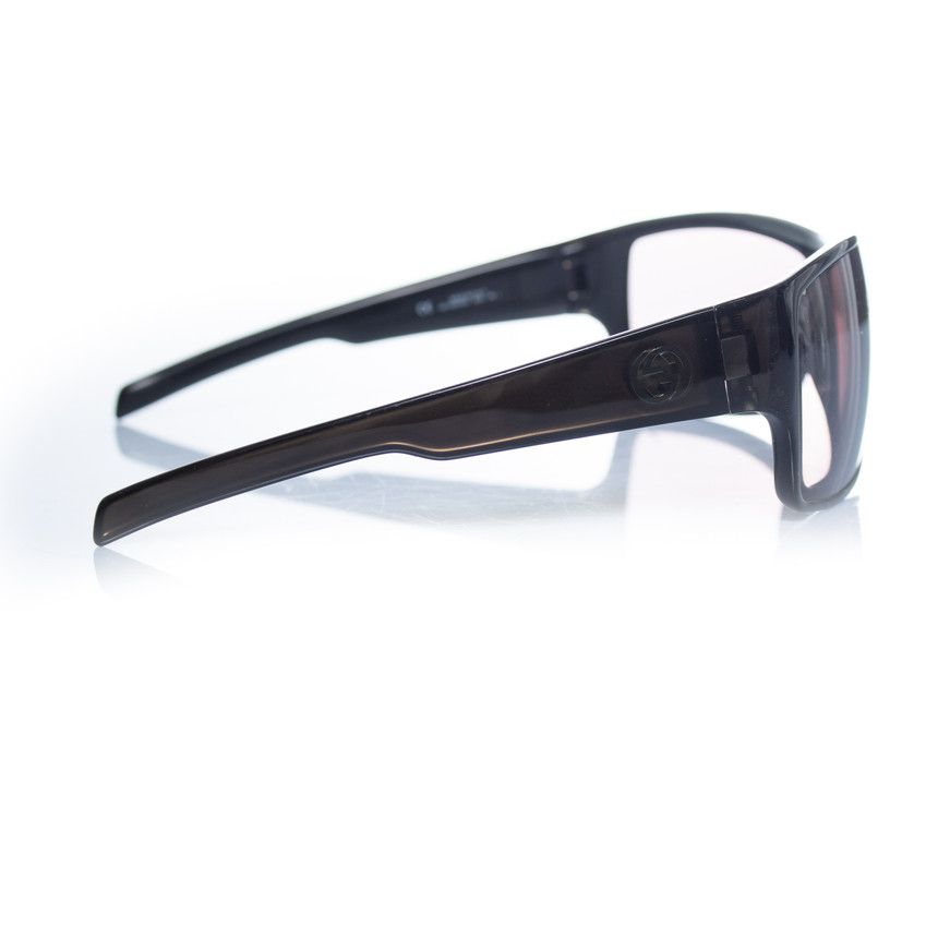 Gucci Gucci, shield sunglasses in black Size ONE SIZE - 3 Thumbnail