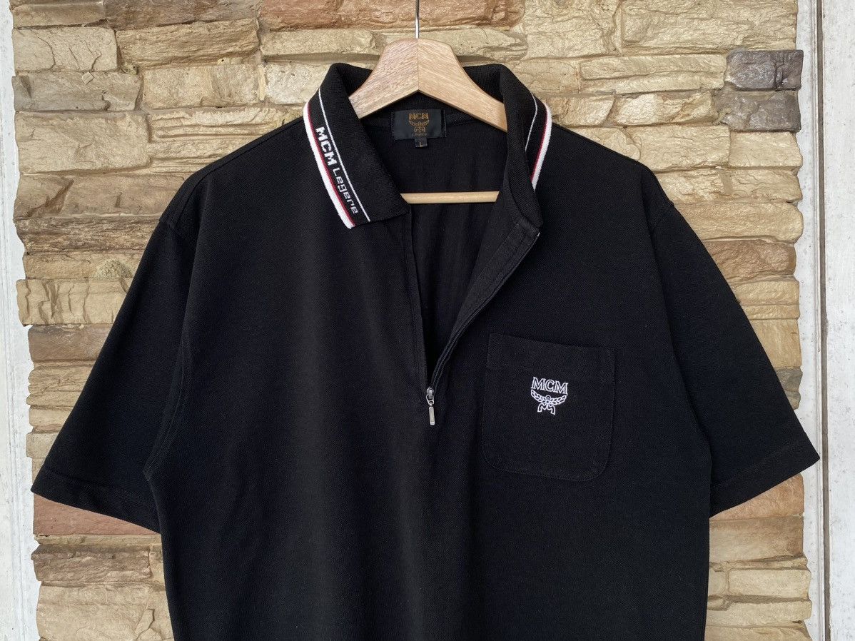 Vintage Vintage MCM Legere Halfzipper Polos Size US L / EU 52-54 / 3 - 8 Thumbnail