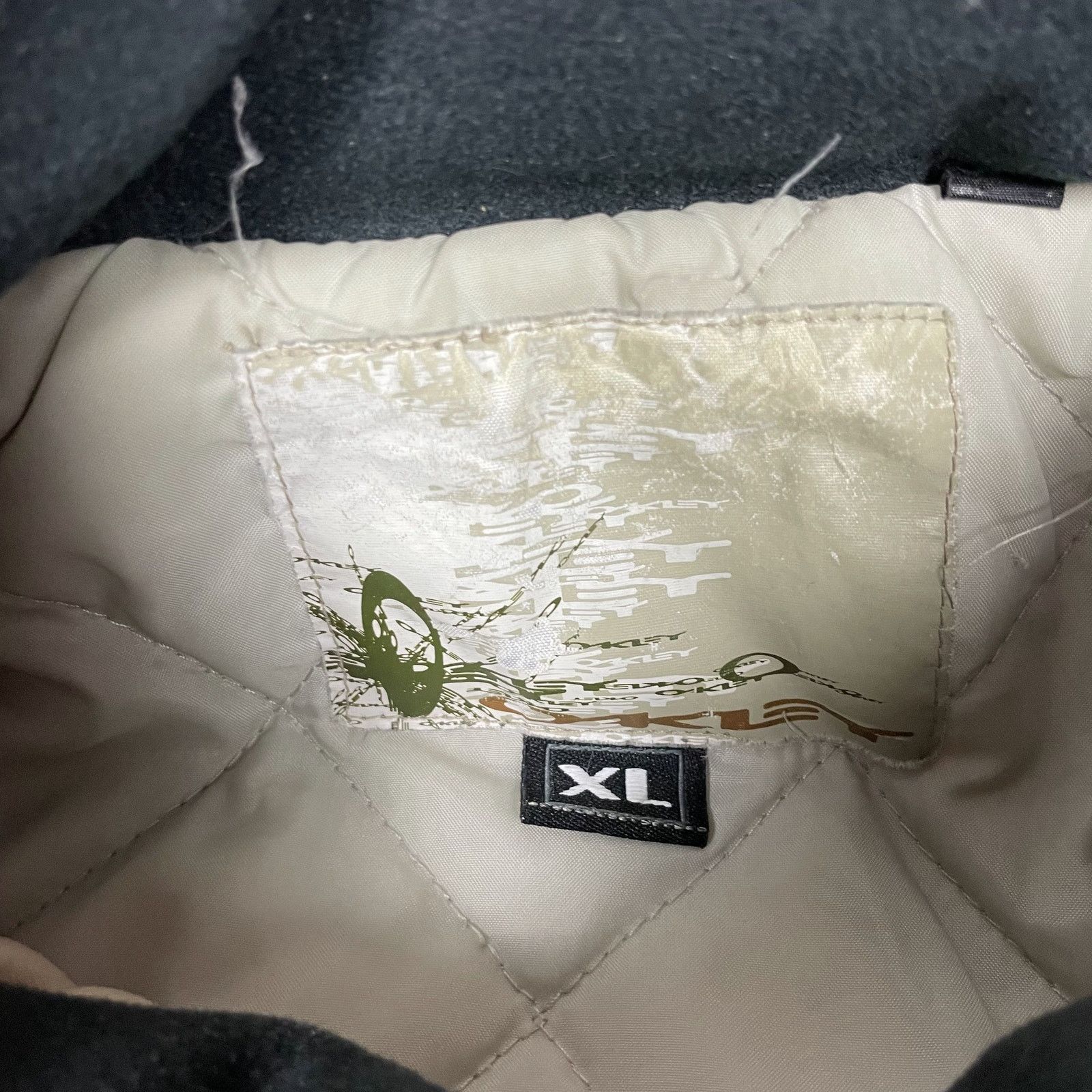 Oakley × Vintage Oakley Adults Beige Quilted Lined Outdoor Full Zip Jacket XL Size US XL / EU 56 / 4 - 11 Thumbnail